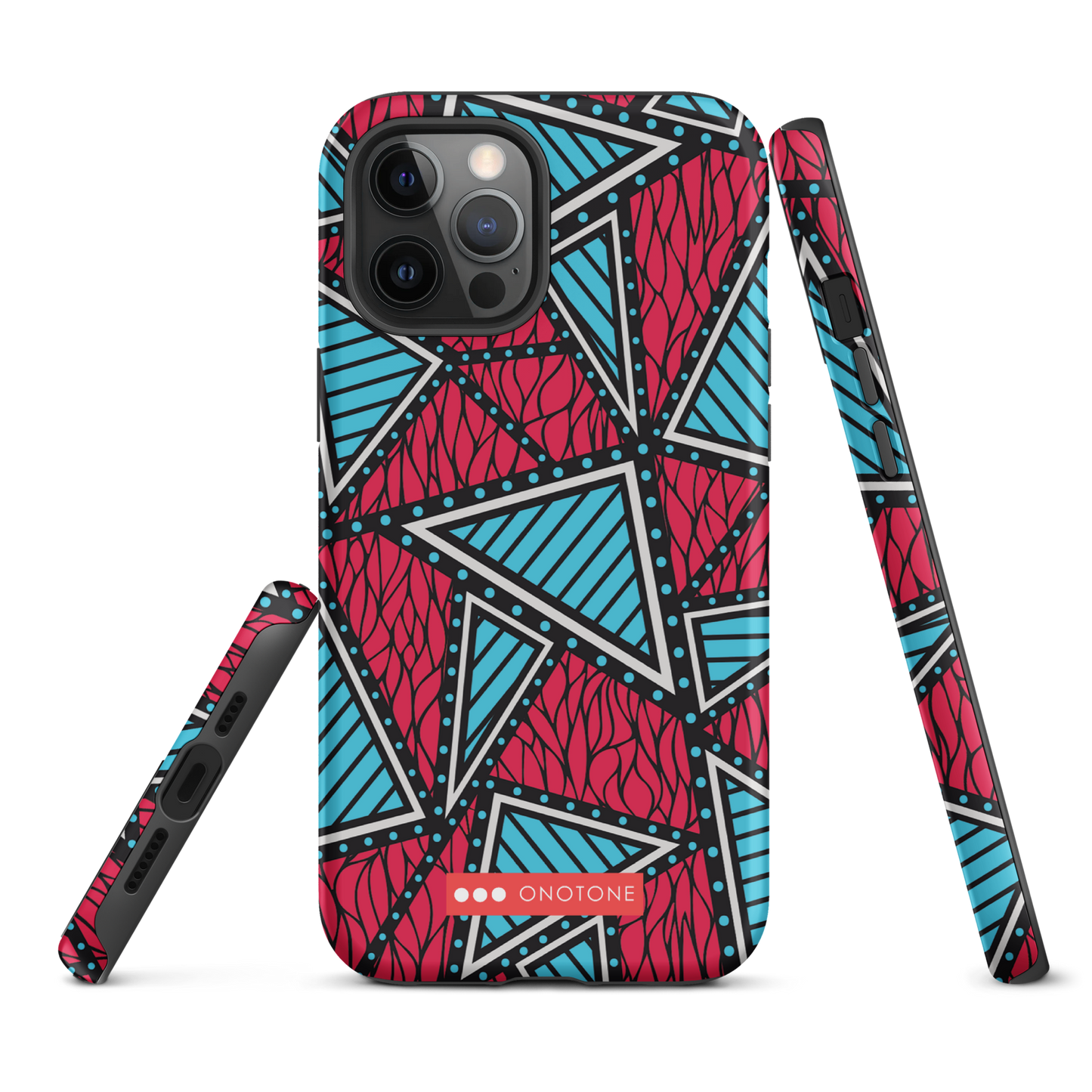 African fabric pattern iPhone® Case multi color