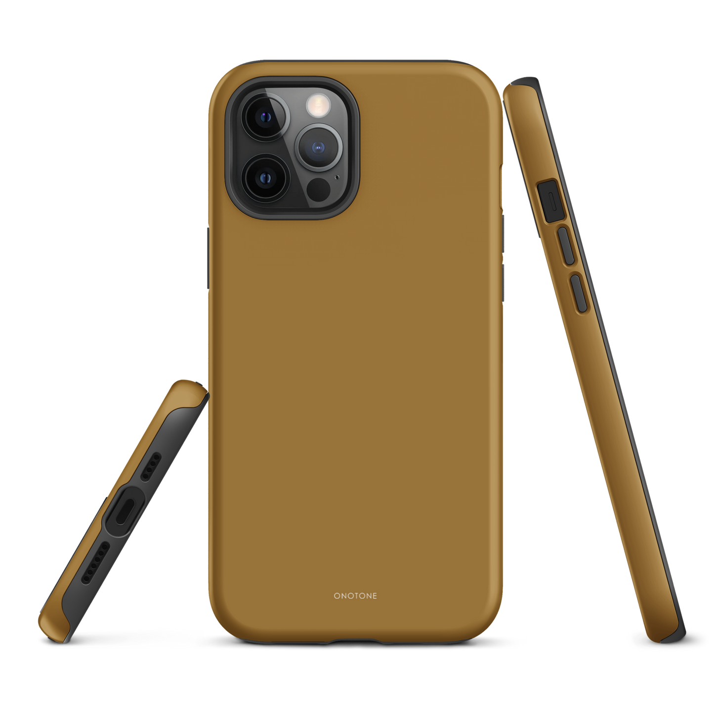 Solid Color brown iPhone® Case - Pantone® 132