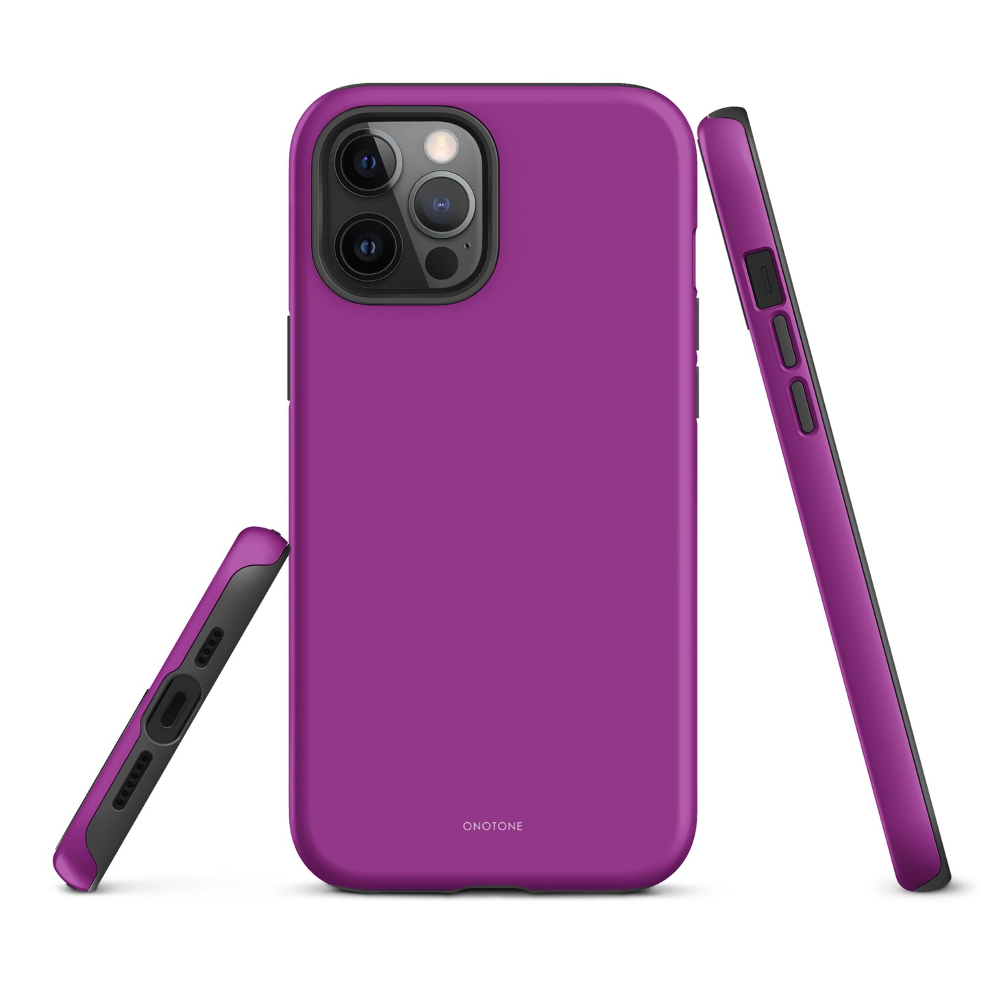 Solid Color purple iPhone® Case - Pantone® 254