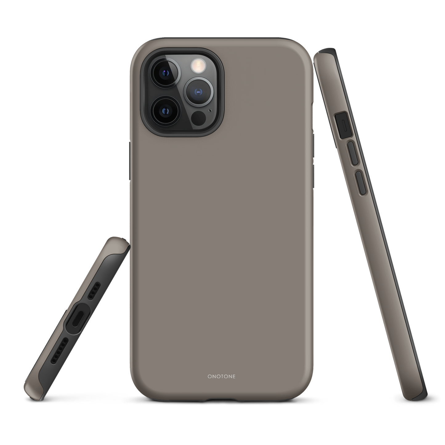 DARK GRAY MINIMALIST IPHONE® CASE - PANTONE® 403