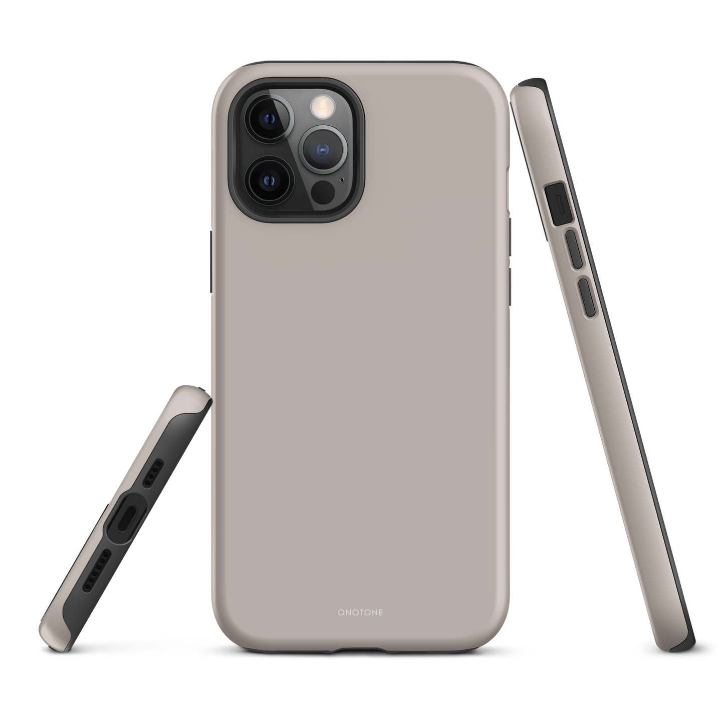 BEIGE GRAY MINIMALIST IPHONE® CASE - PANTONE® 406