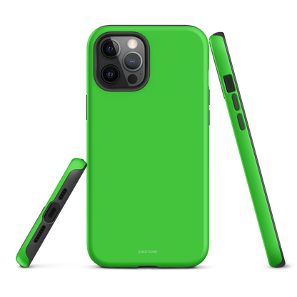 Neon Green iPhone Case - Pantone 802