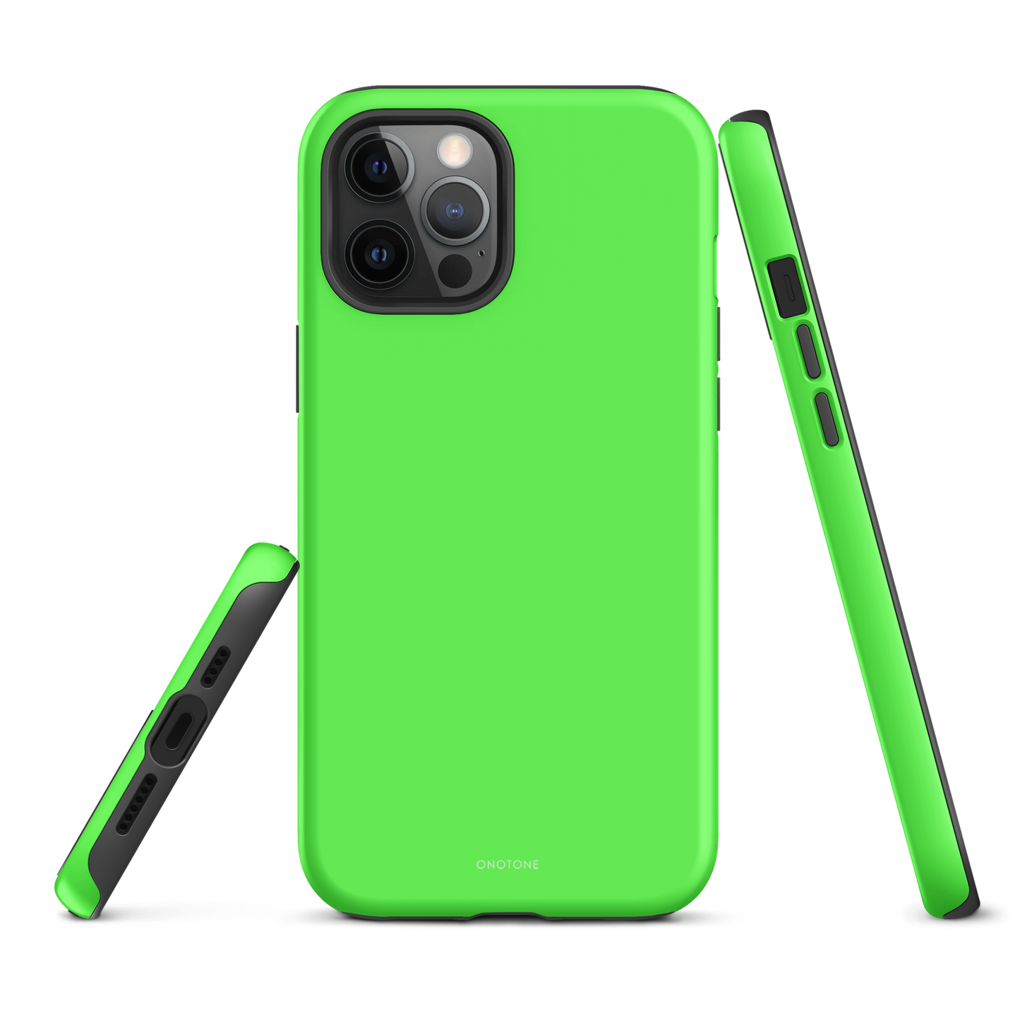 Neon Green iPhone Case - Pantone Green Gecko