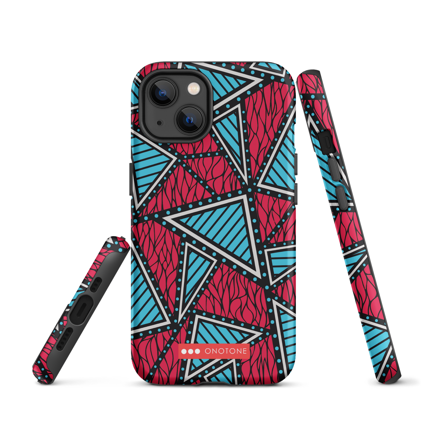 African fabric pattern iPhone® Case multi color