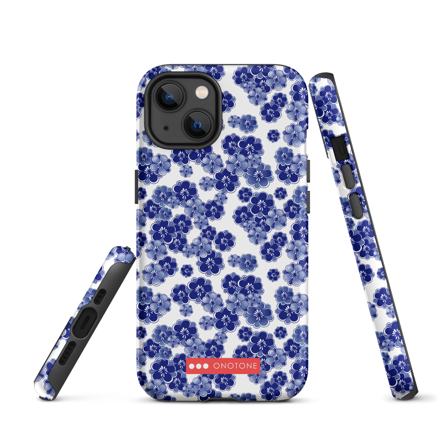 Japanese design indigo iPhone® Case