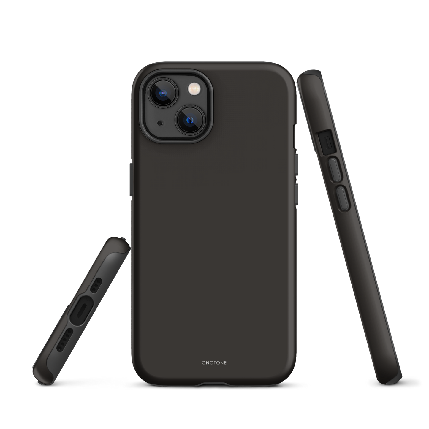 BLACK MINIMALIST IPHONE® CASE - PANTONE® BLACK