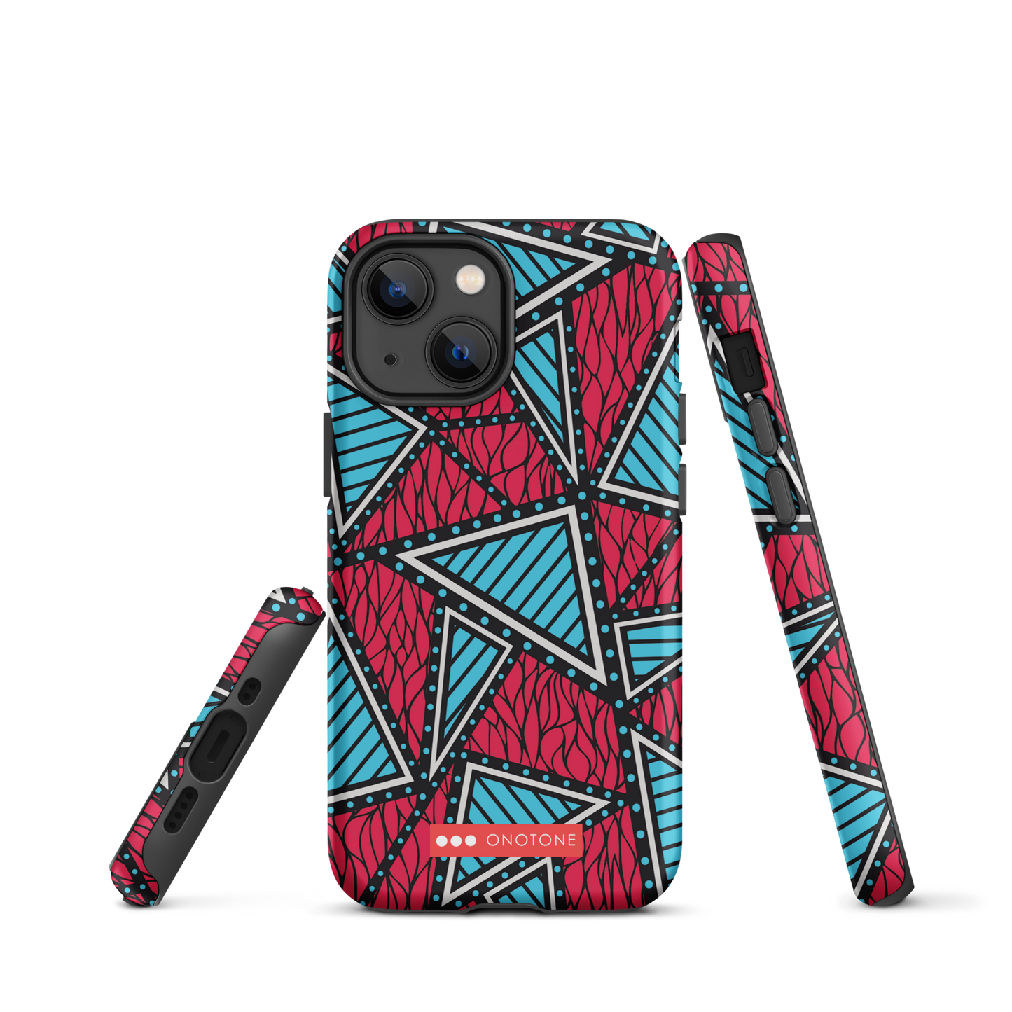 African fabric pattern iPhone® Case multi color