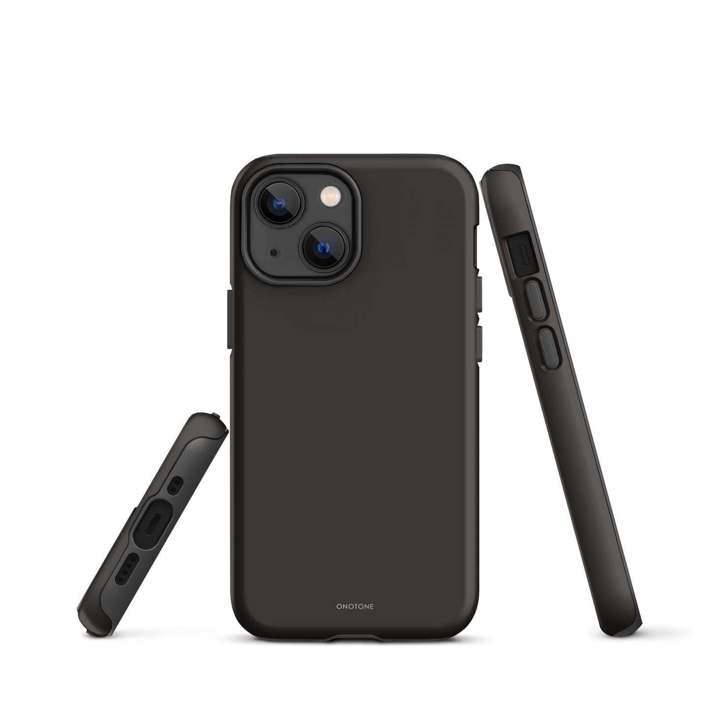 BLACK MINIMALIST IPHONE® CASE - PANTONE® BLACK