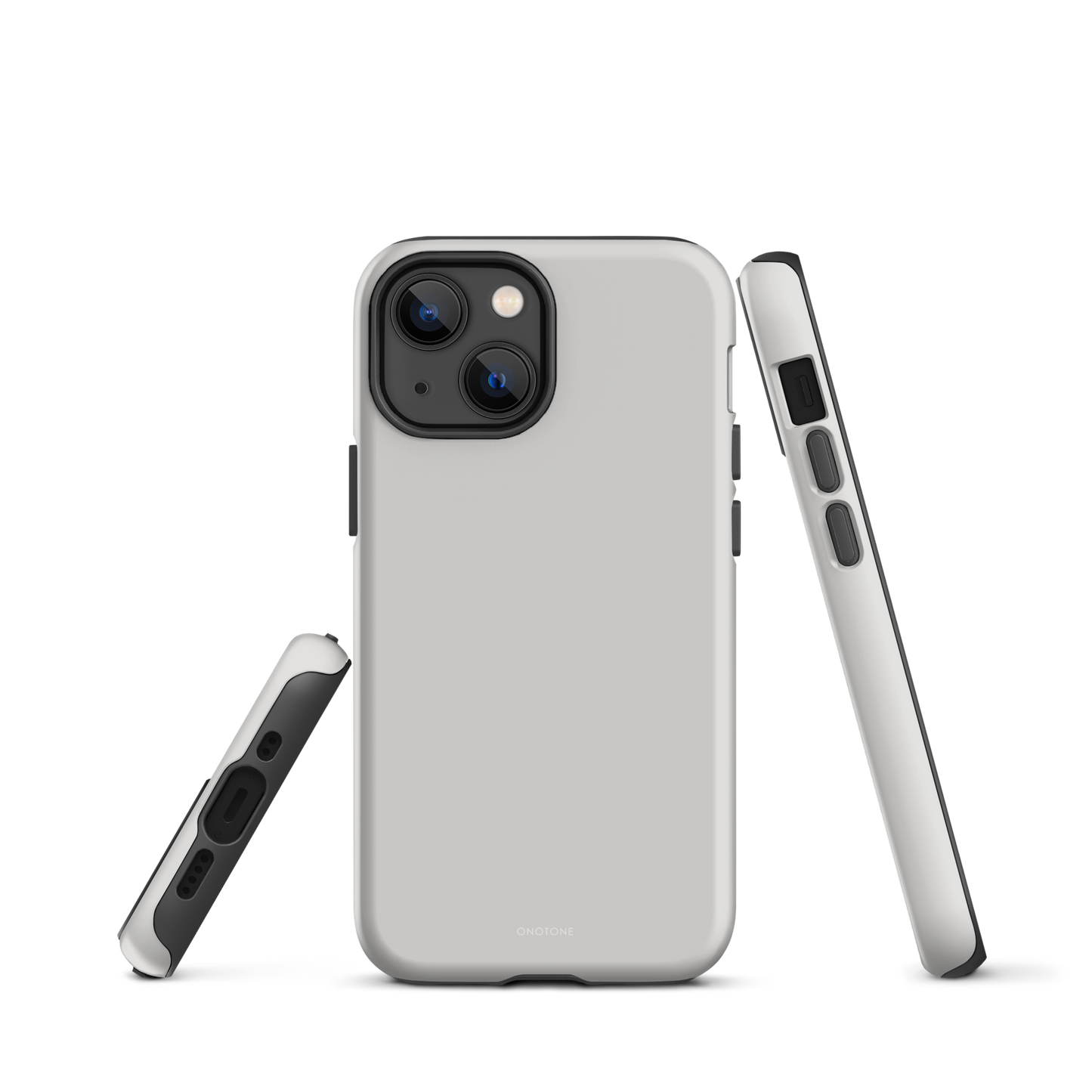 GRAY MINIMALIST IPHONE® CASE - PANTONE® COOL GRAY 1