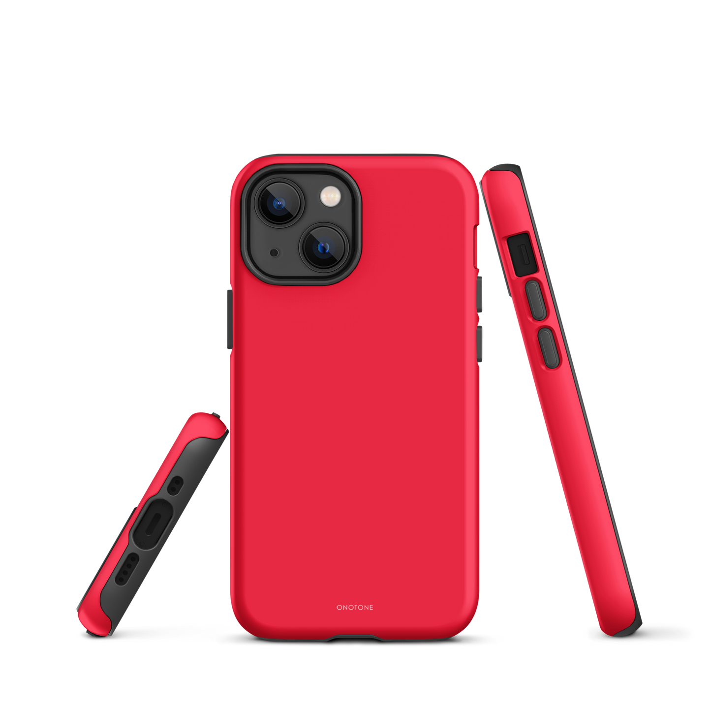 Neon Red iPhone Case