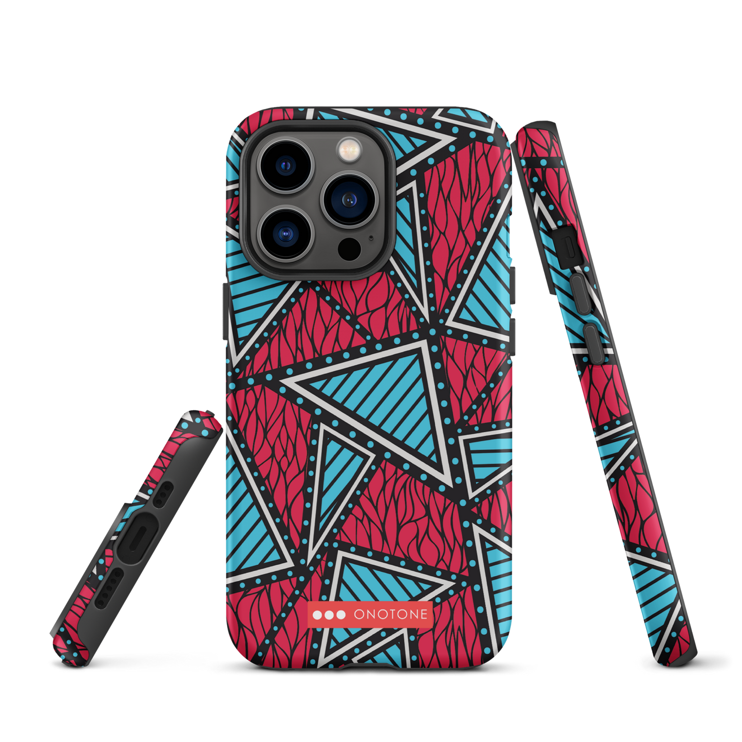 African fabric pattern iPhone® Case multi color