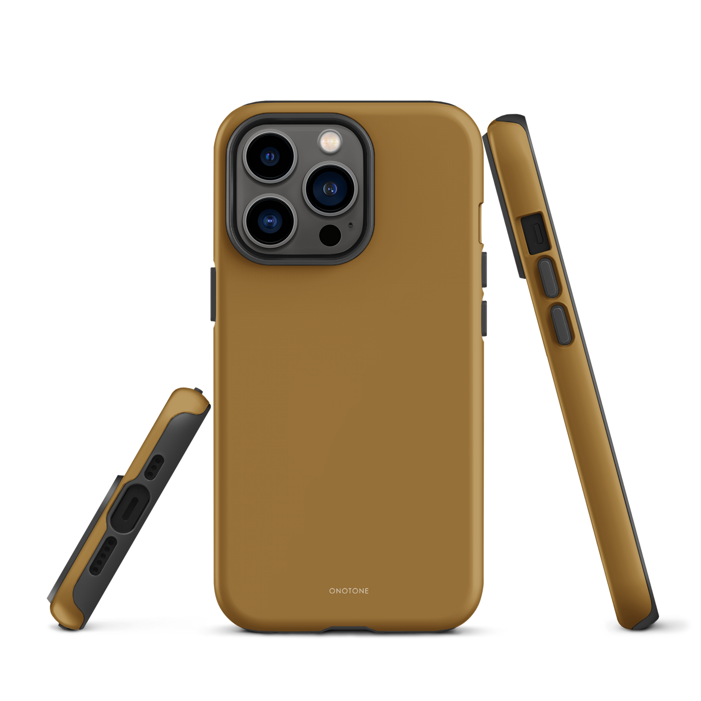 Solid Color brown iPhone® Case - Pantone® 132