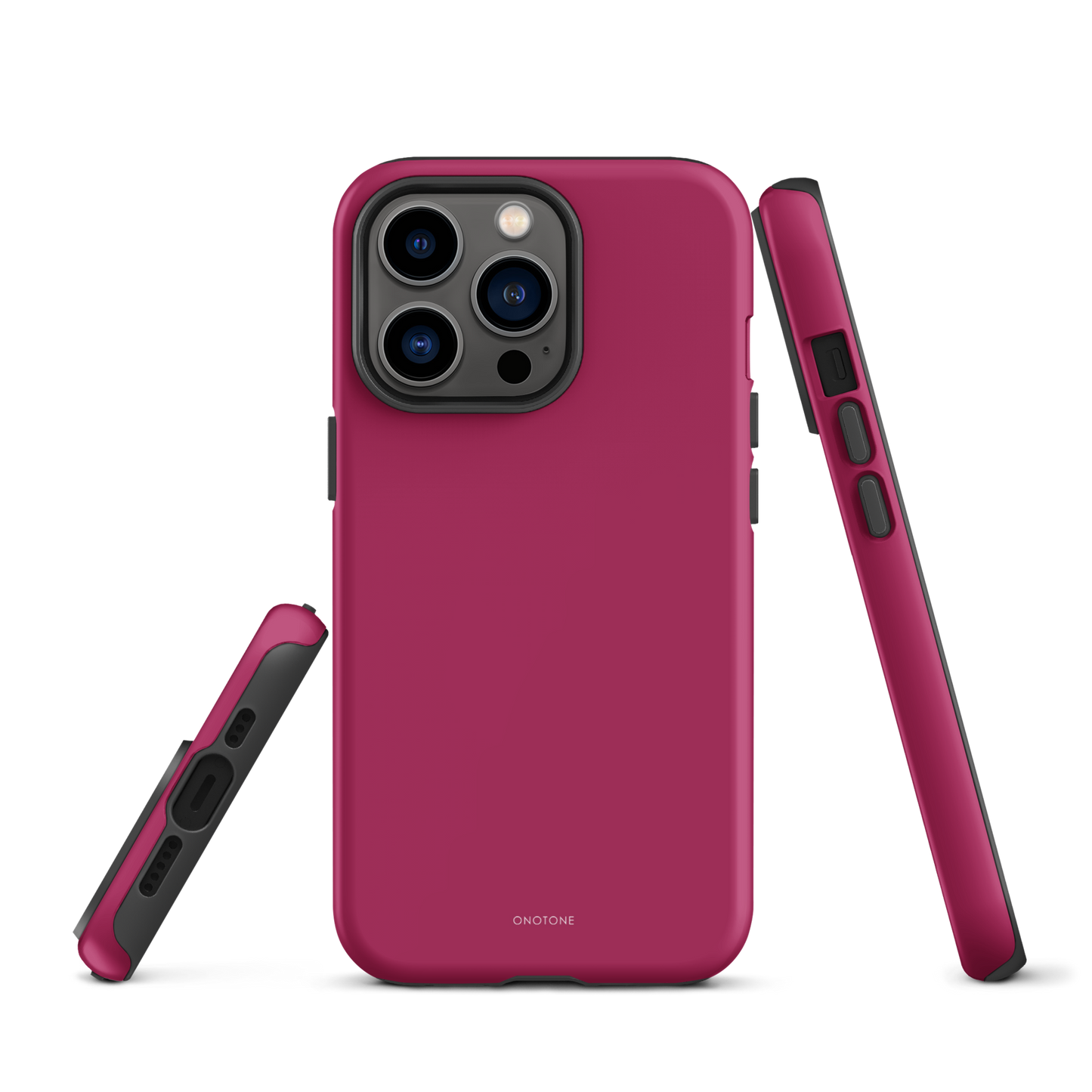 Solid Color pink iPhone® Case - Pantone® 220