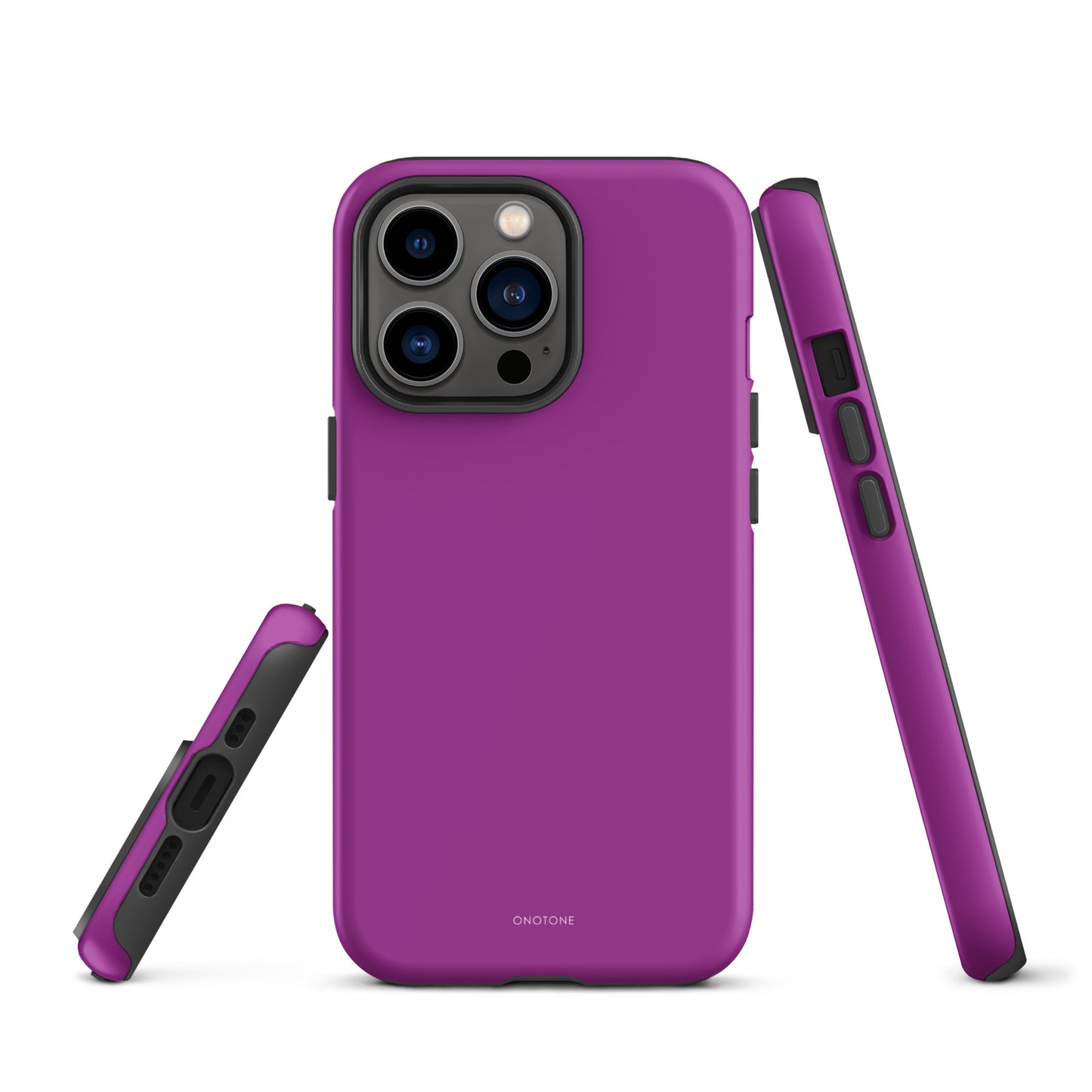 Solid Color purple iPhone® Case - Pantone® 254