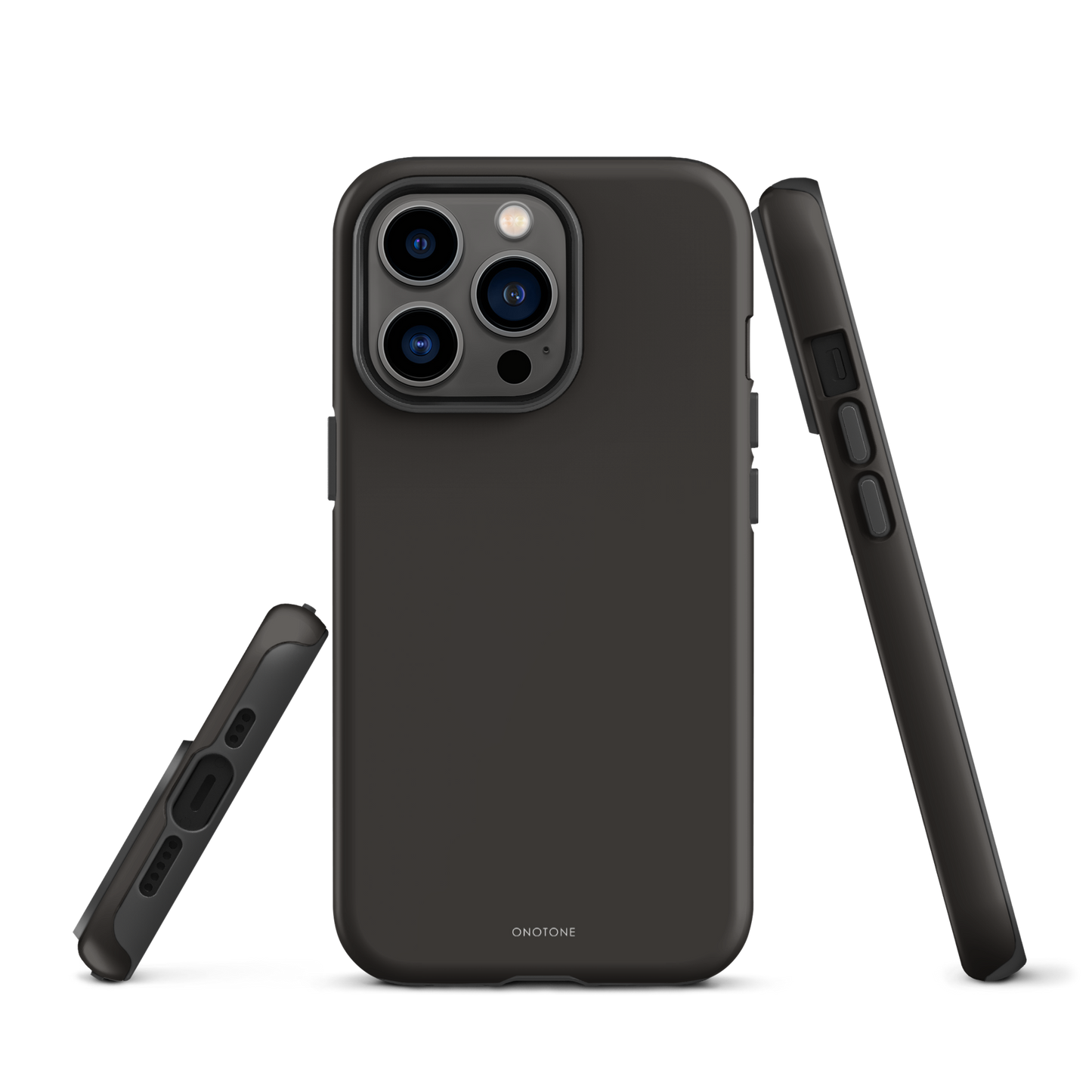 BLACK MINIMALIST IPHONE® CASE - PANTONE® BLACK