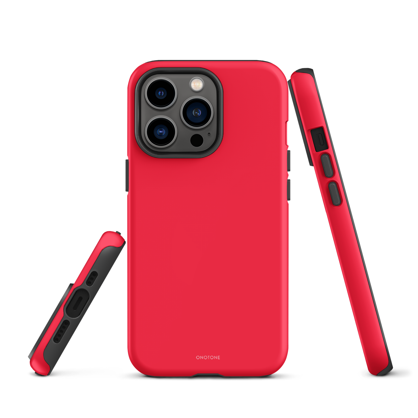 Neon Red iPhone Case