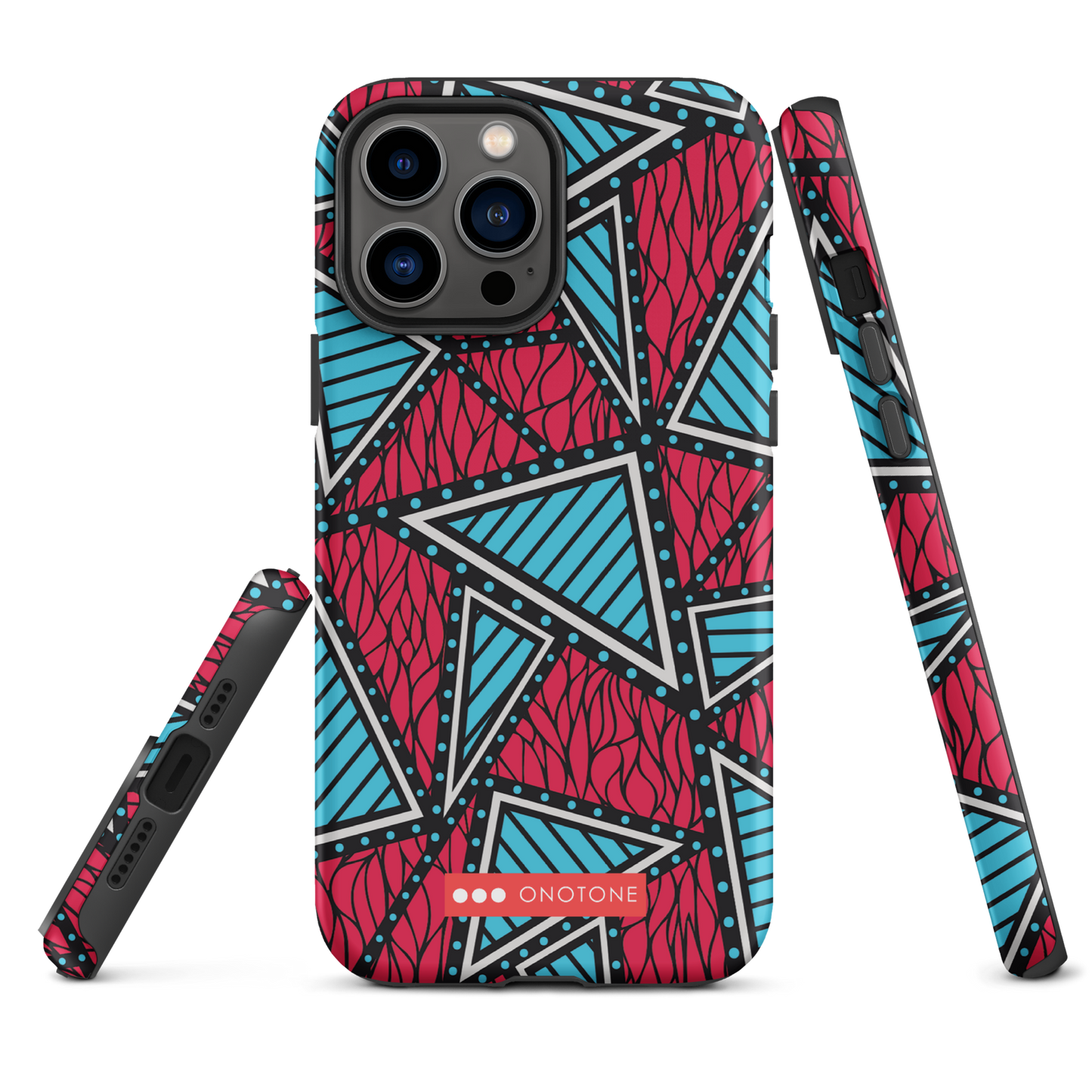 African fabric pattern iPhone® Case multi color