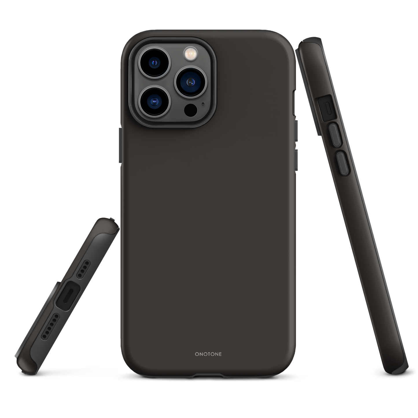 BLACK MINIMALIST IPHONE® CASE - PANTONE® BLACK