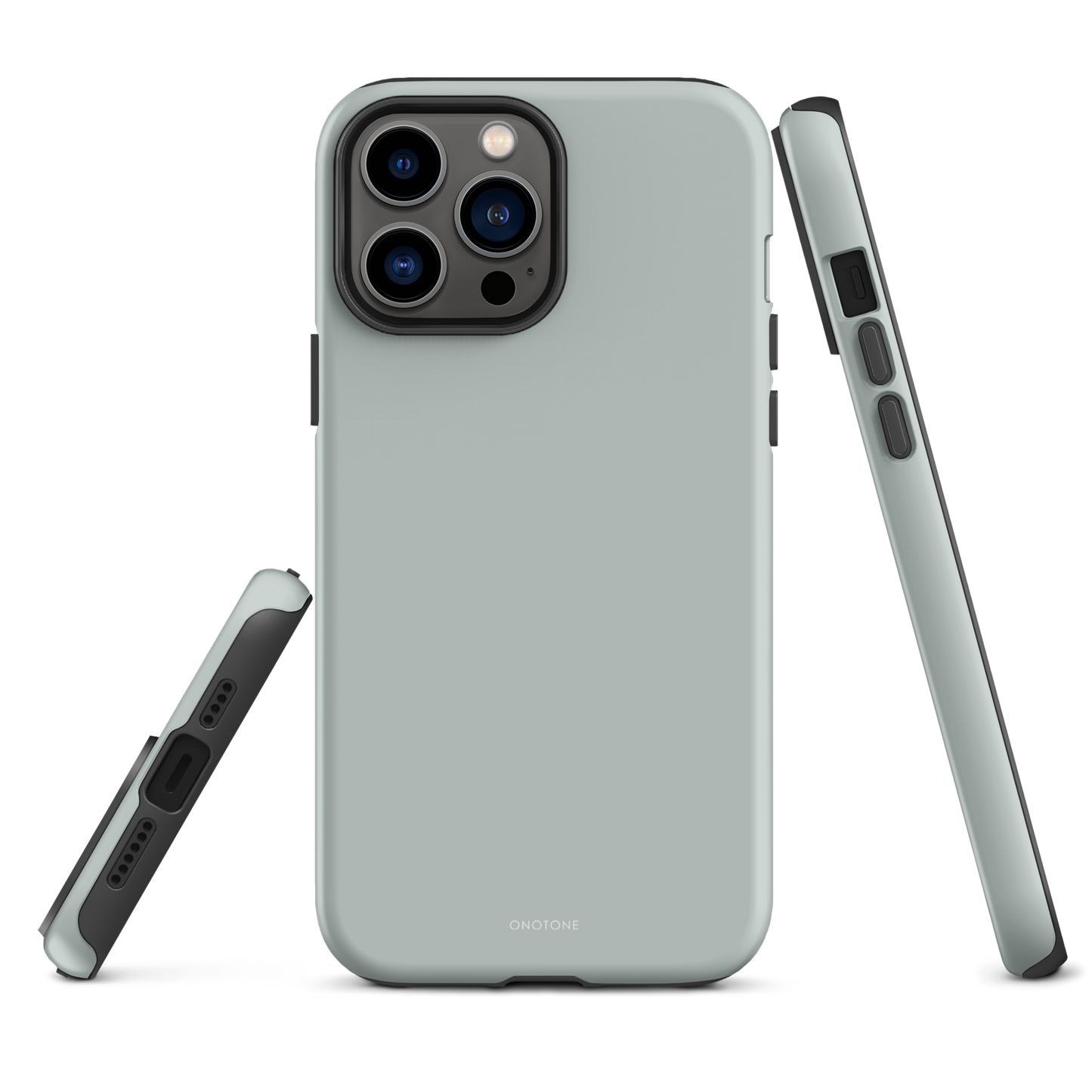 GRAY MINIMALIST IPHONE® CASE - PANTONE® 441