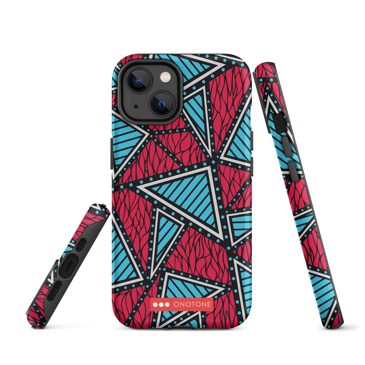 African fabric pattern iPhone® Case multi color