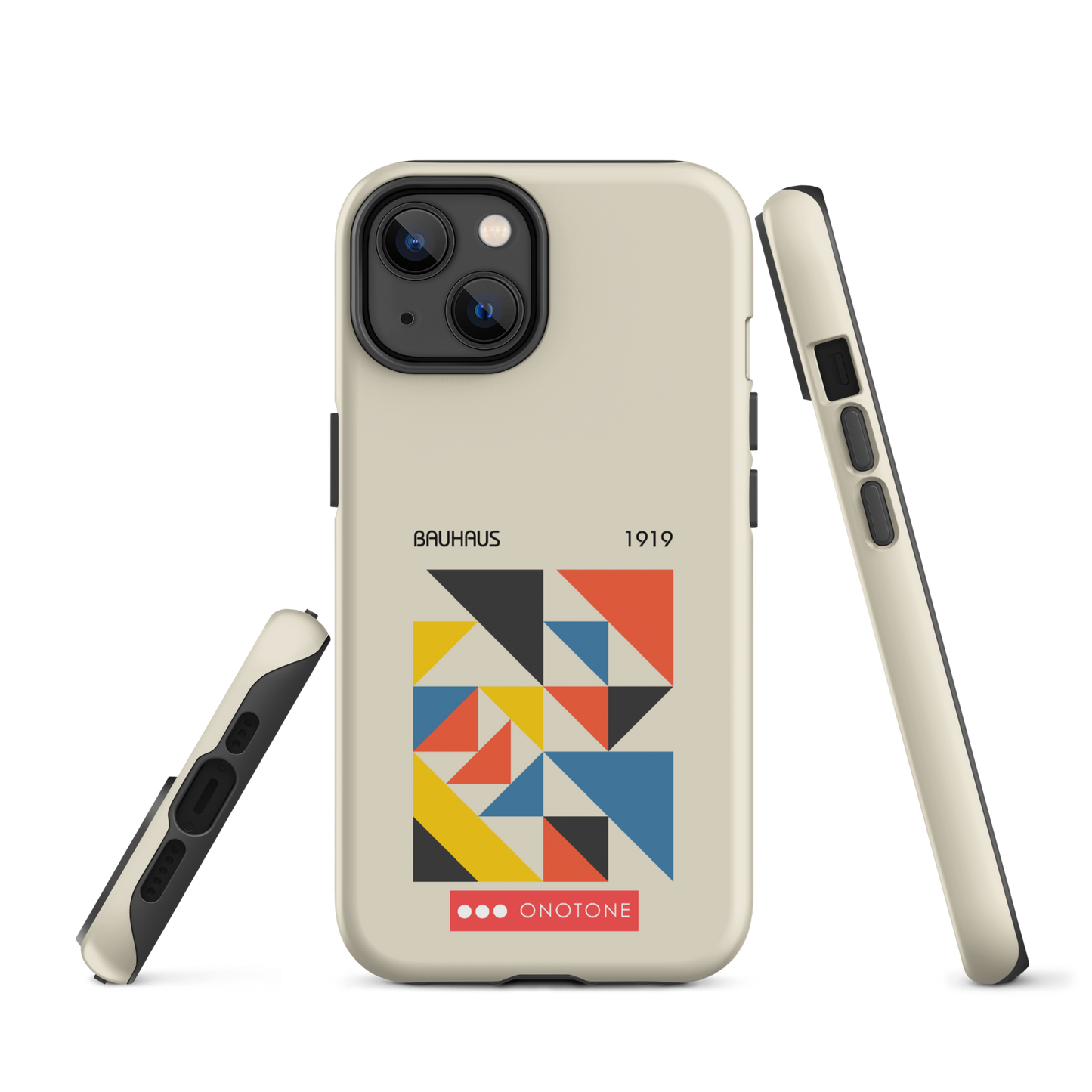 Dual Layer Bauhaus modern iPhone® Case