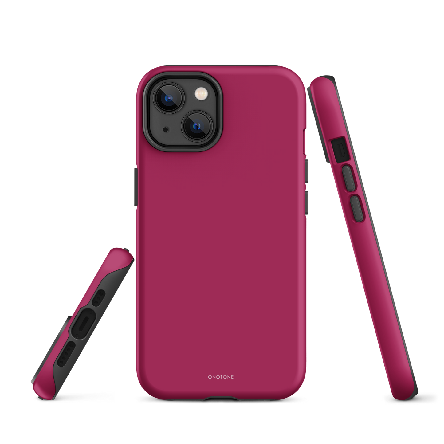 Solid Color pink iPhone® Case - Pantone® 220