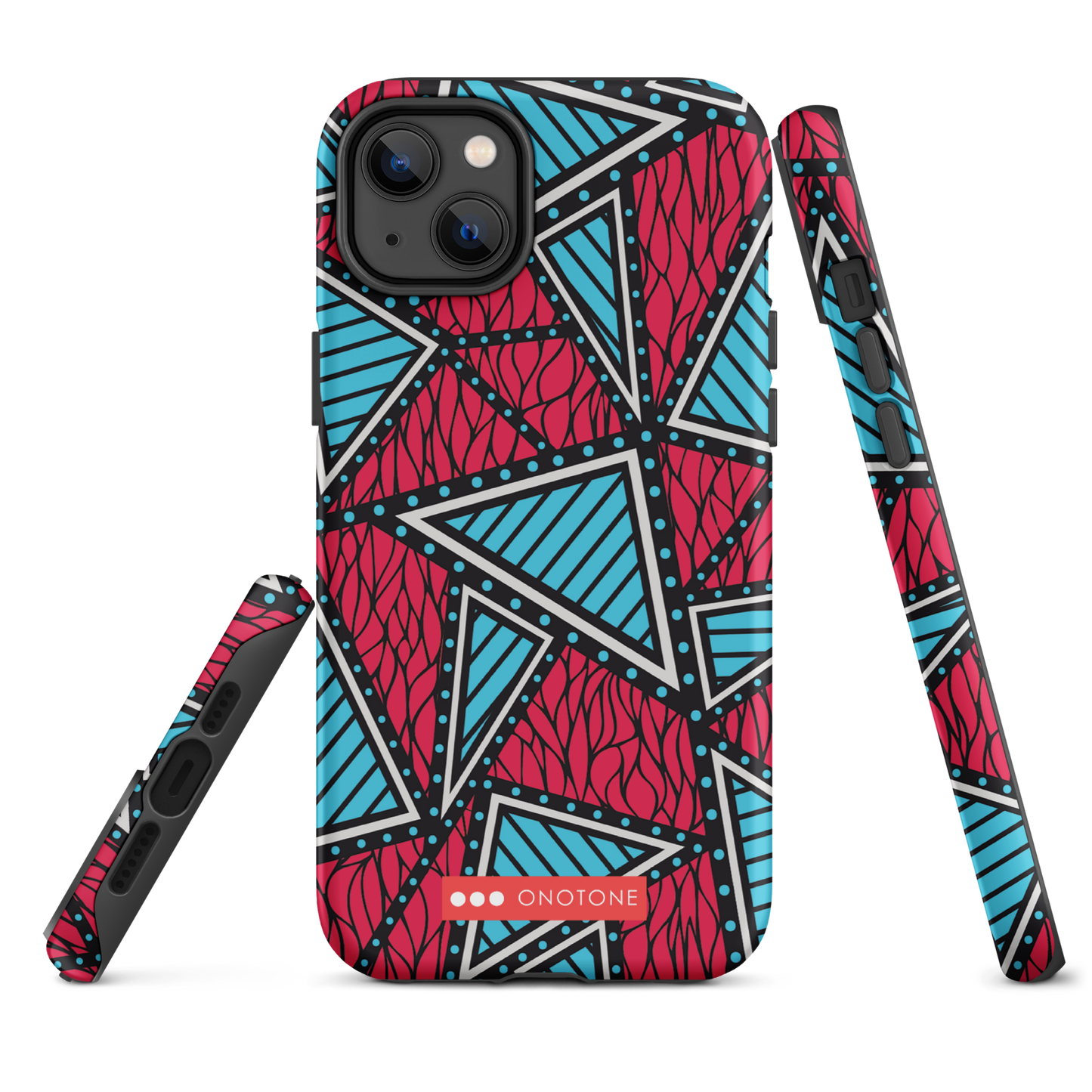 African fabric pattern iPhone® Case multi color