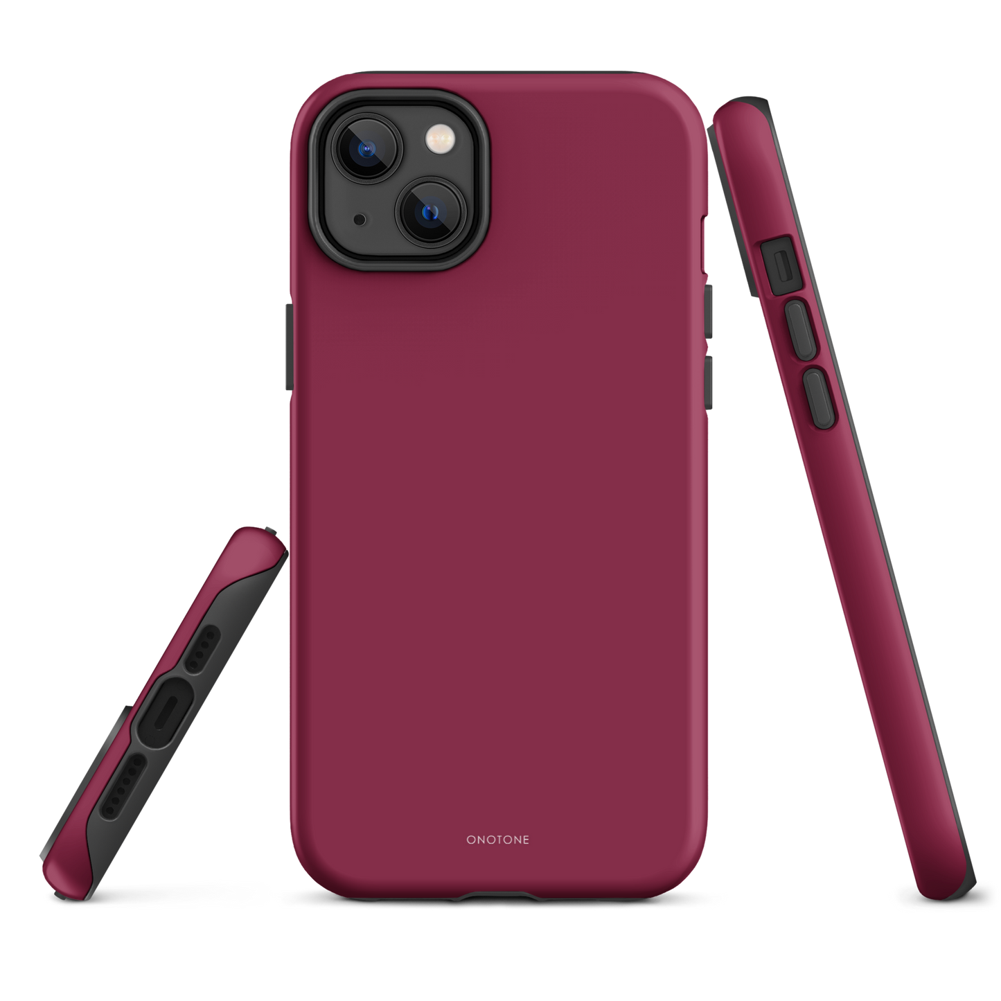 Solid Color red iPhone® Case - Pantone® 208