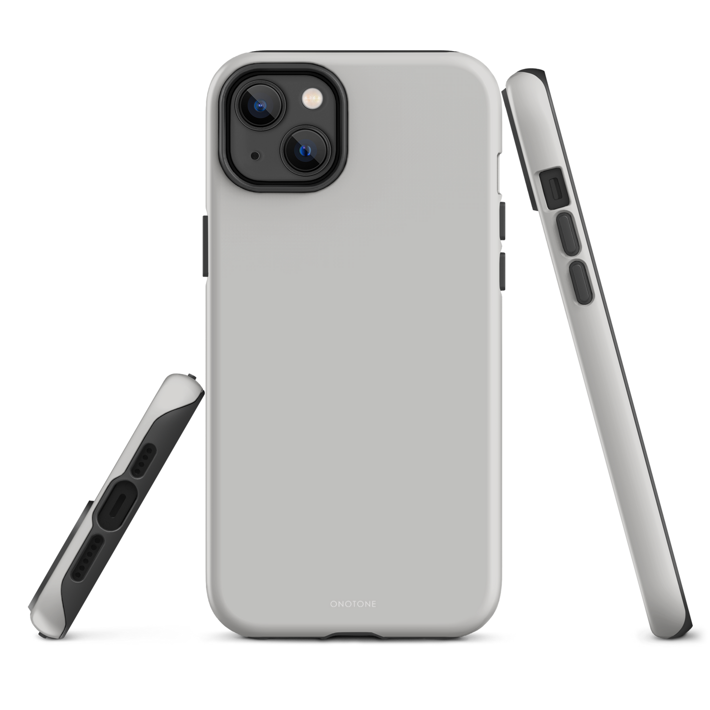 GRAY MINIMALIST IPHONE® CASE - PANTONE® COOL GRAY 2