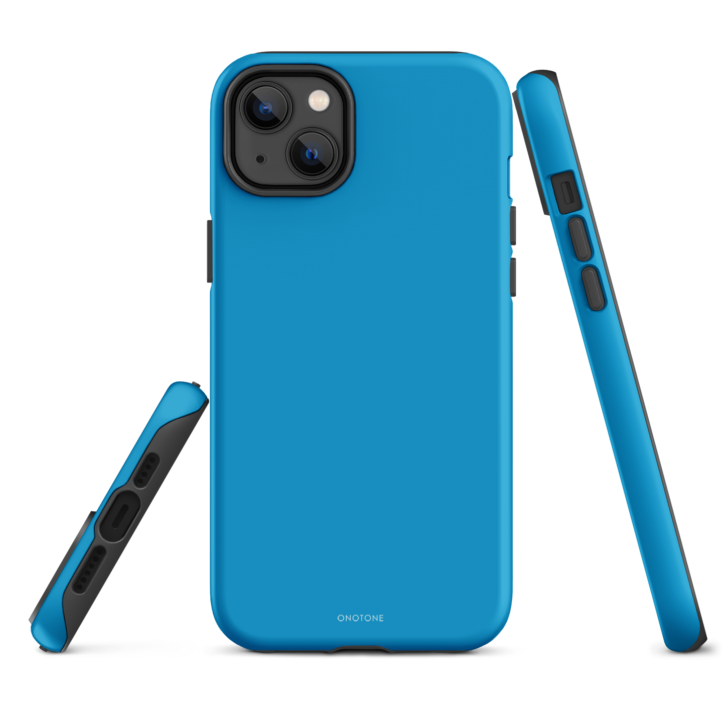 Neon Blue iPhone Case - Pantone 801