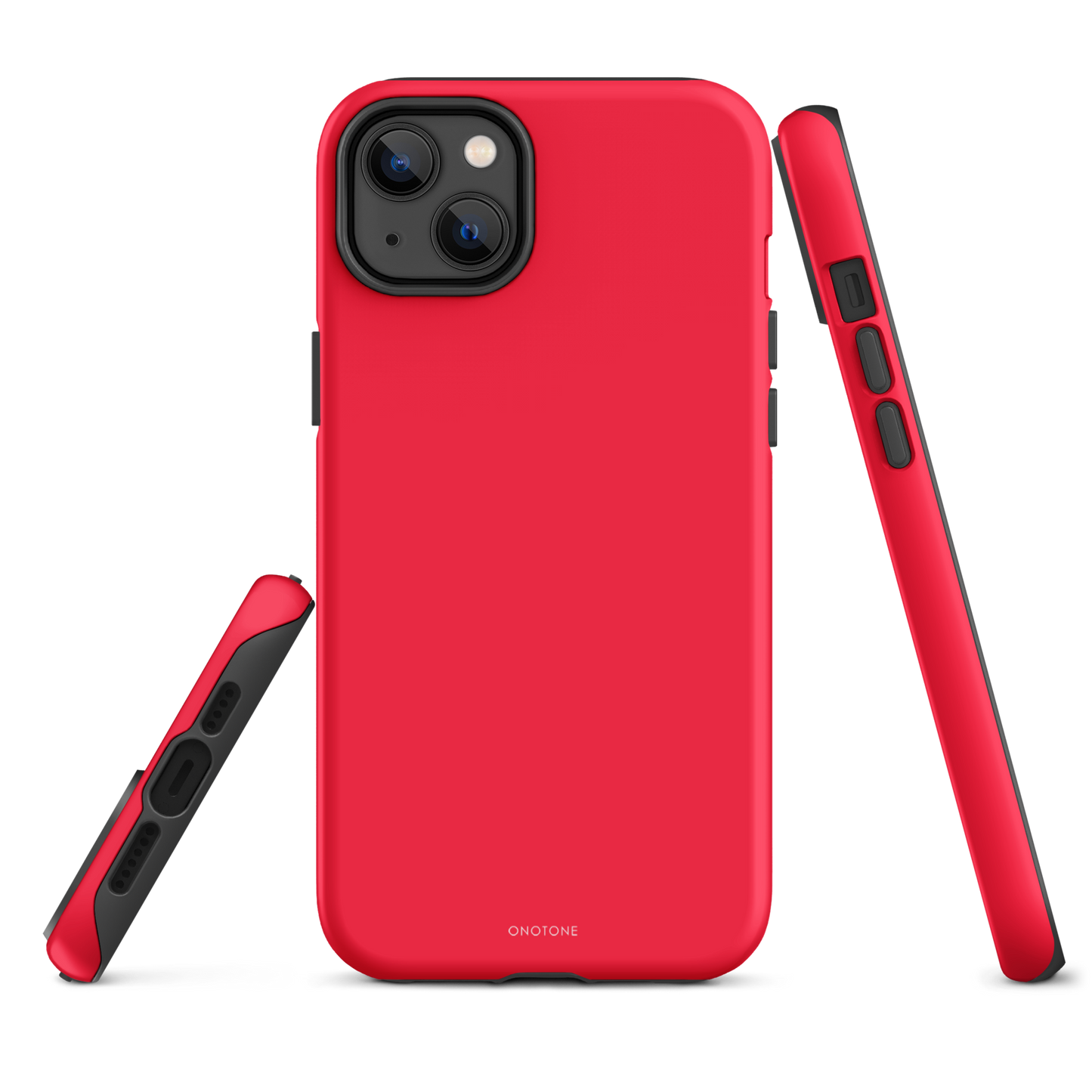 Neon Red iPhone Case