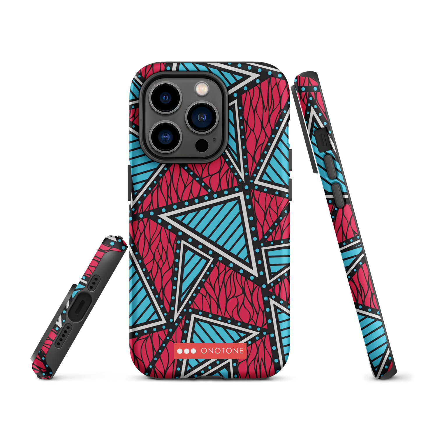 African fabric pattern iPhone® Case multi color