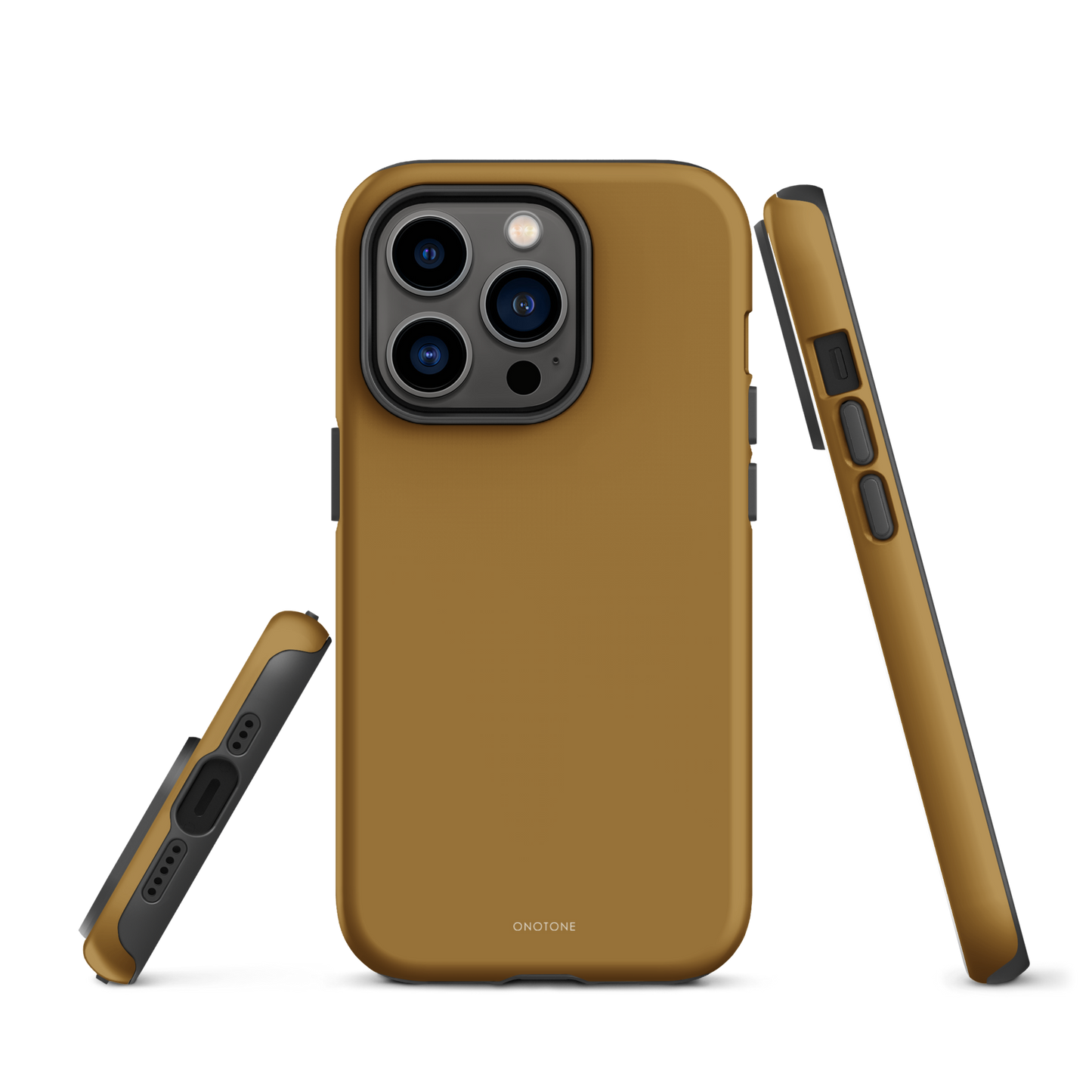 Solid Color brown iPhone® Case - Pantone® 132