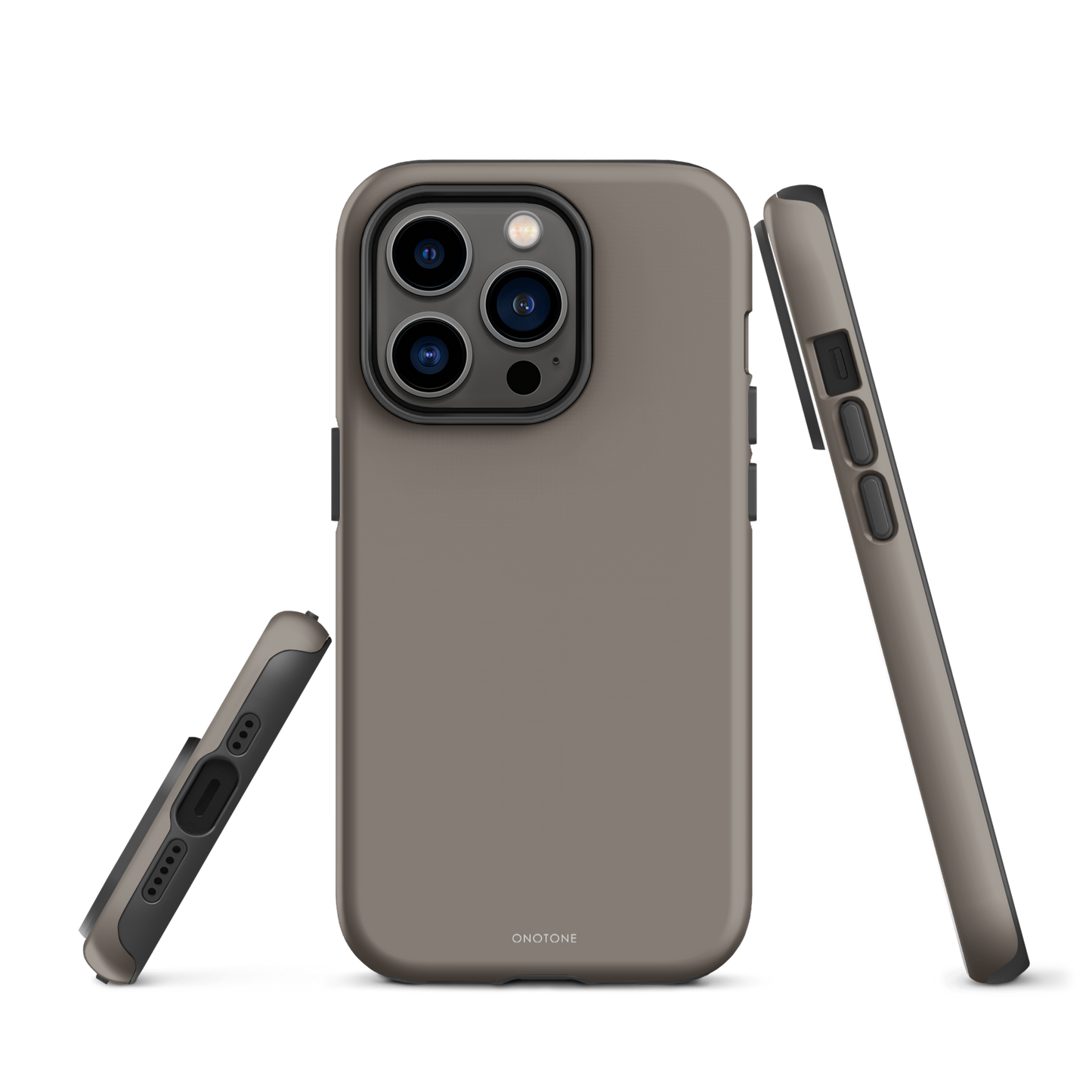 DARK GRAY MINIMALIST IPHONE® CASE - PANTONE® 403