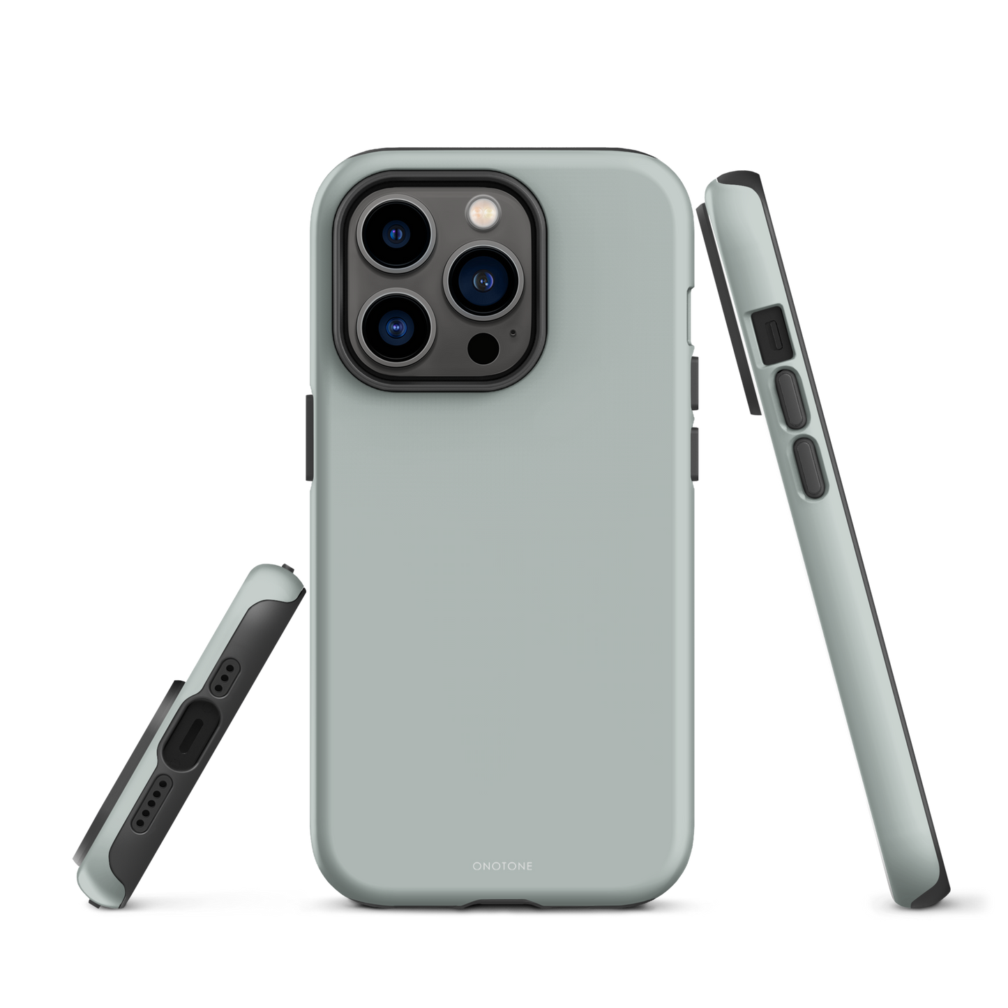 GRAY MINIMALIST IPHONE® CASE - PANTONE® 441