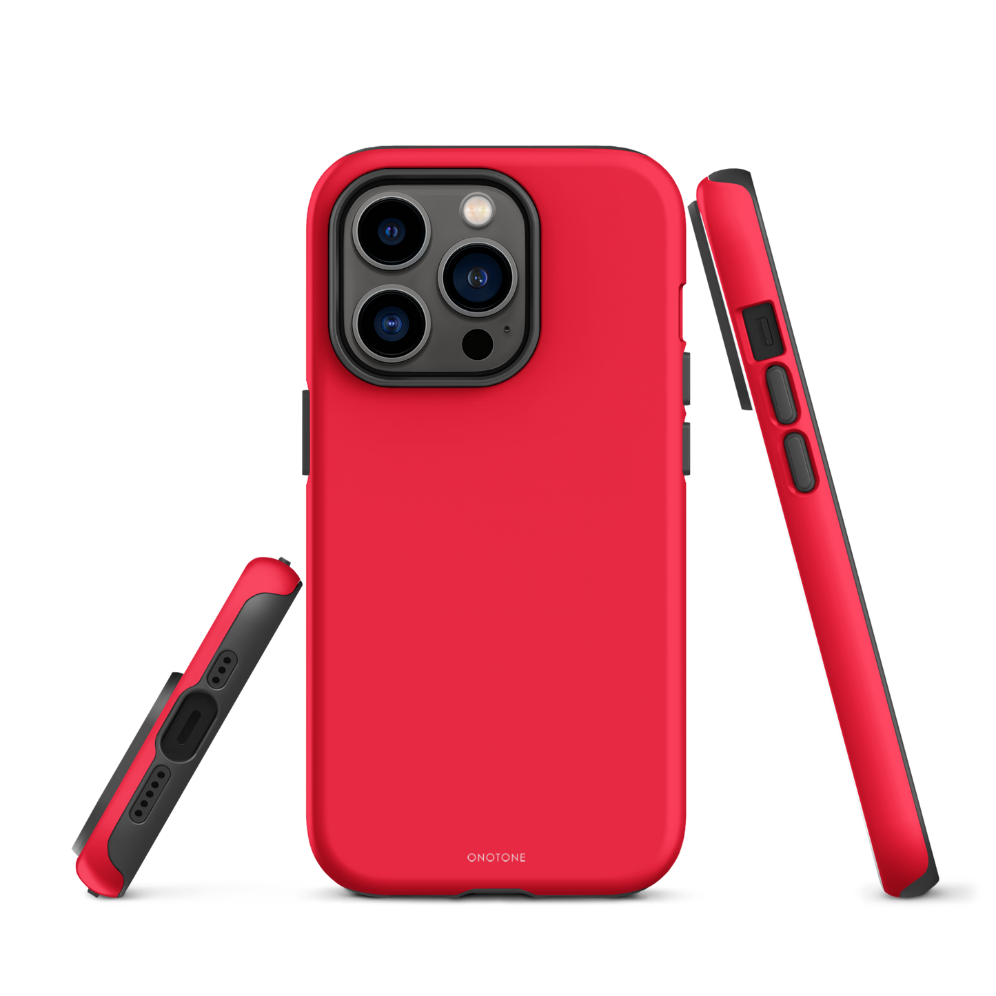 Neon Red iPhone Case