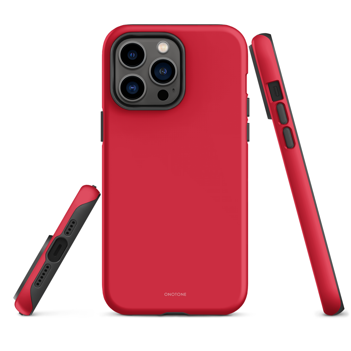 Solid Color red iPhone® Case - Pantone® 199