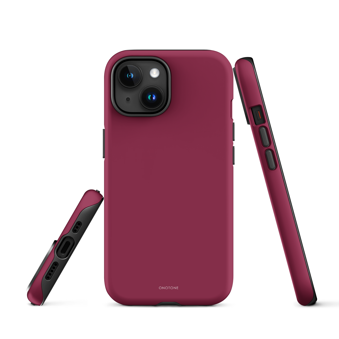 Solid Color red iPhone® Case - Pantone® 208