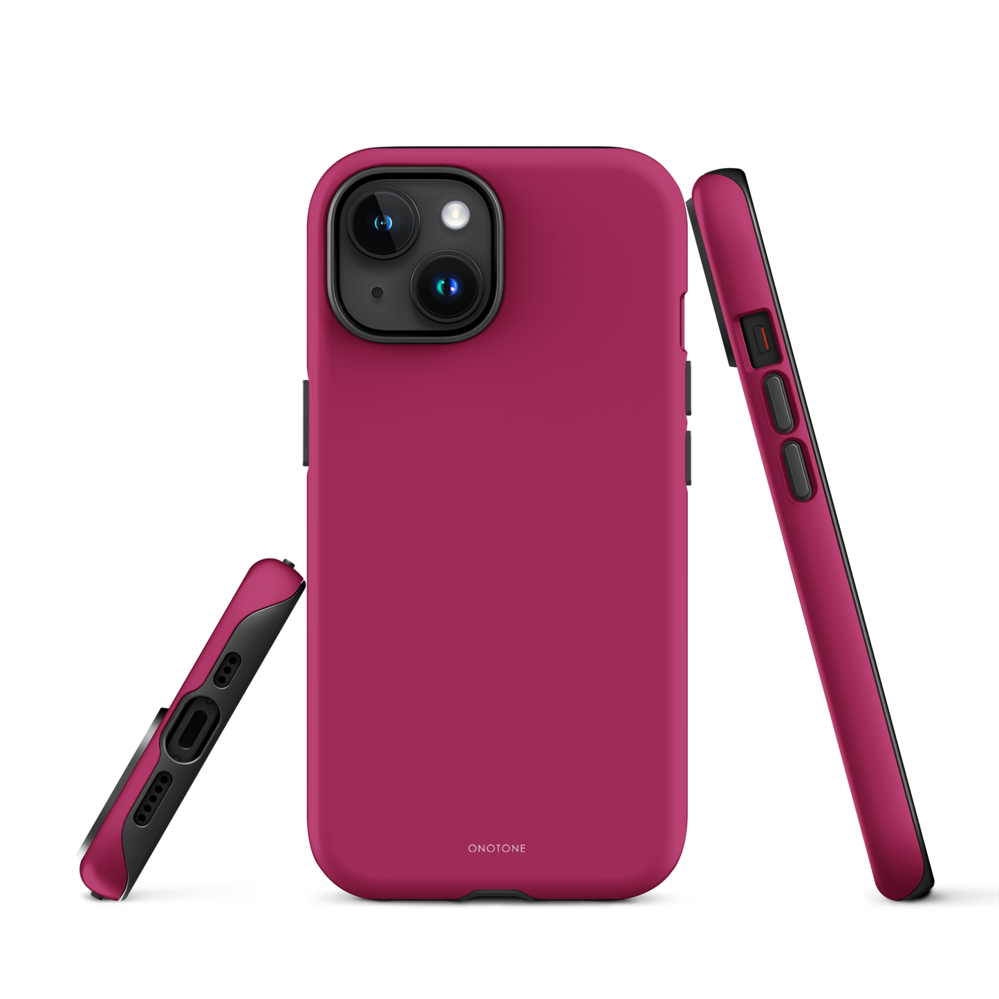 Solid Color pink iPhone® Case - Pantone® 220