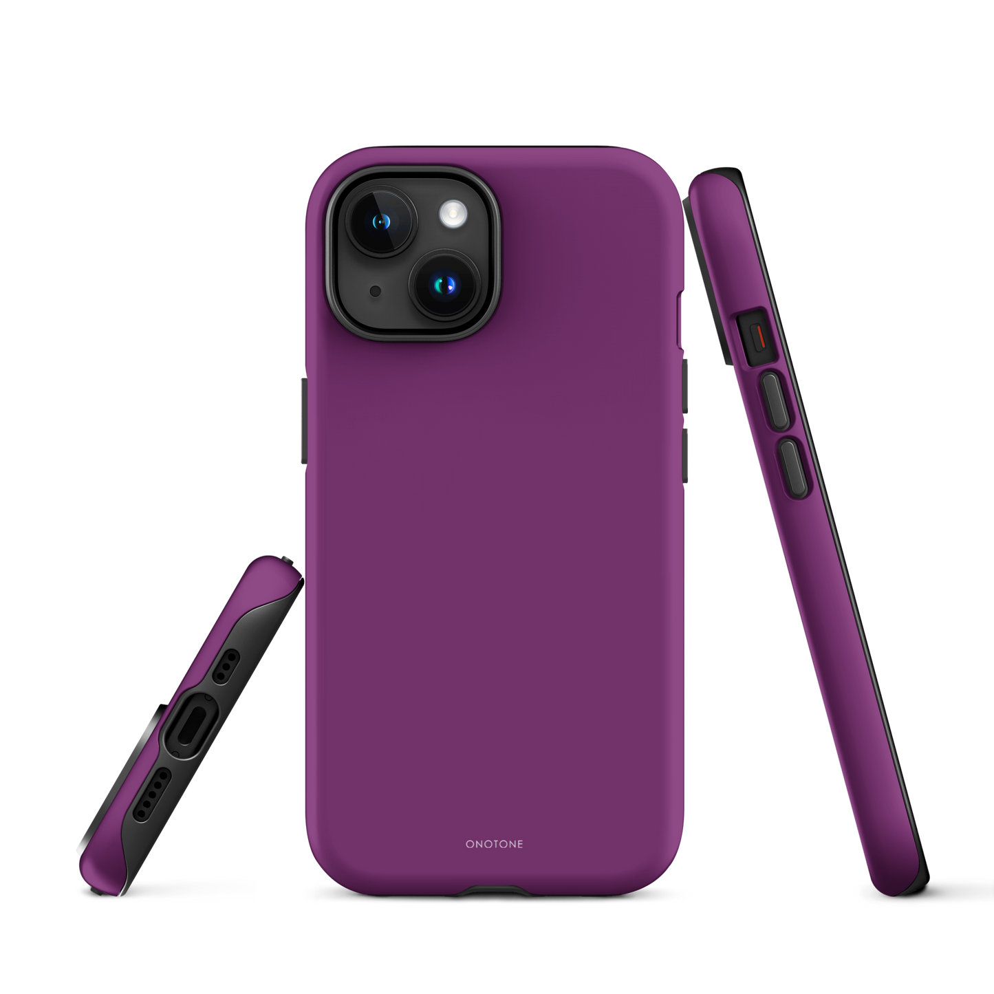 Solid Color purple iPhone® Case - Pantone® 255