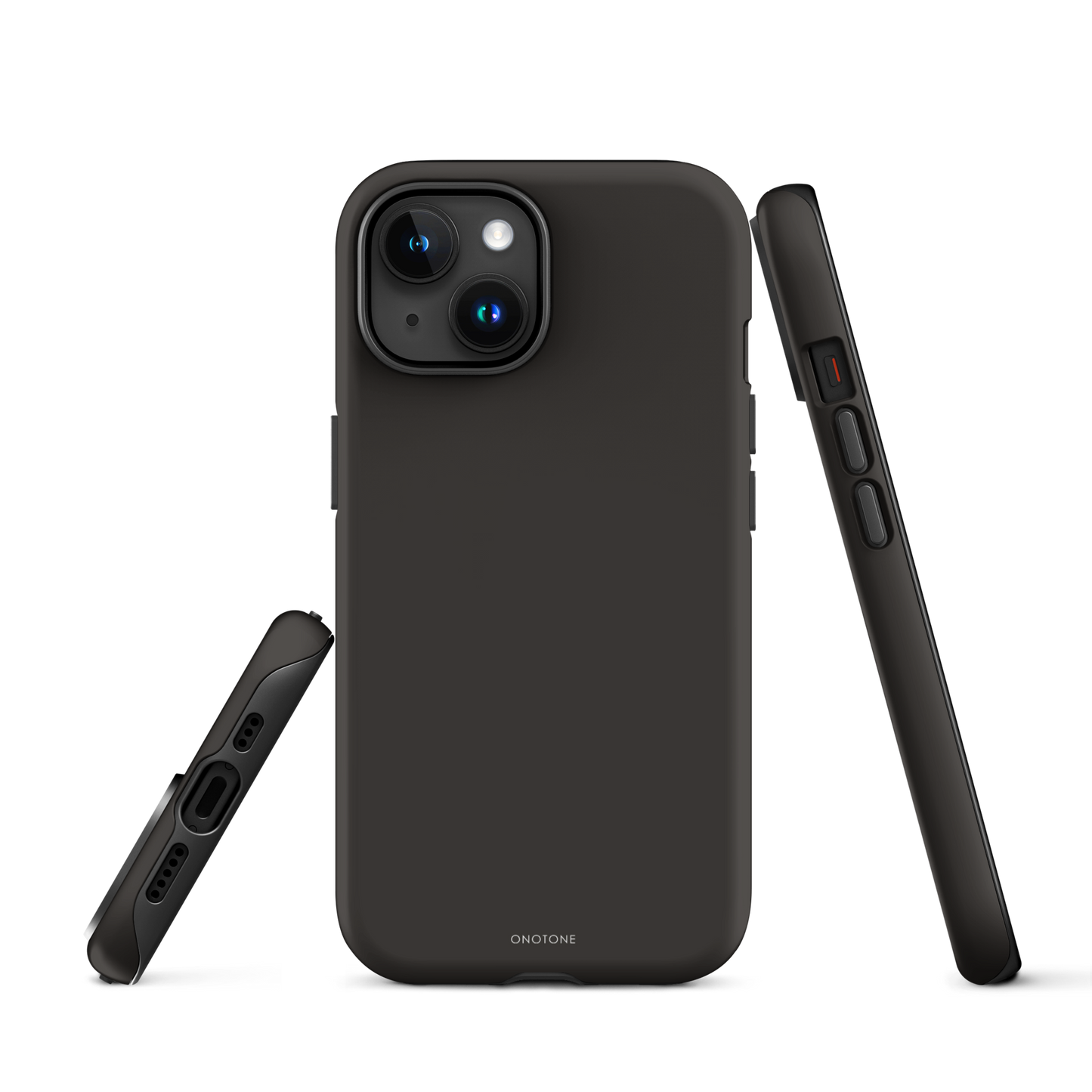 BLACK MINIMALIST IPHONE® CASE - PANTONE® BLACK