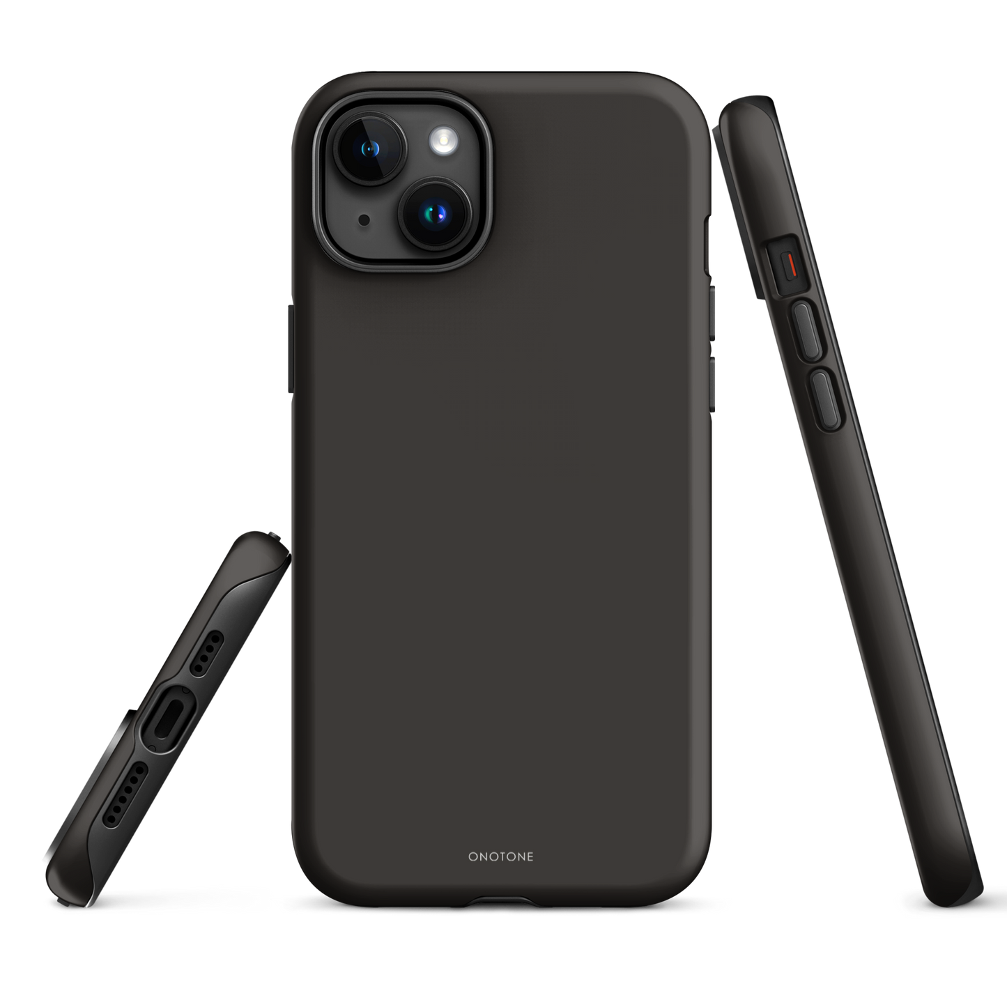 BLACK MINIMALIST IPHONE® CASE - PANTONE® BLACK