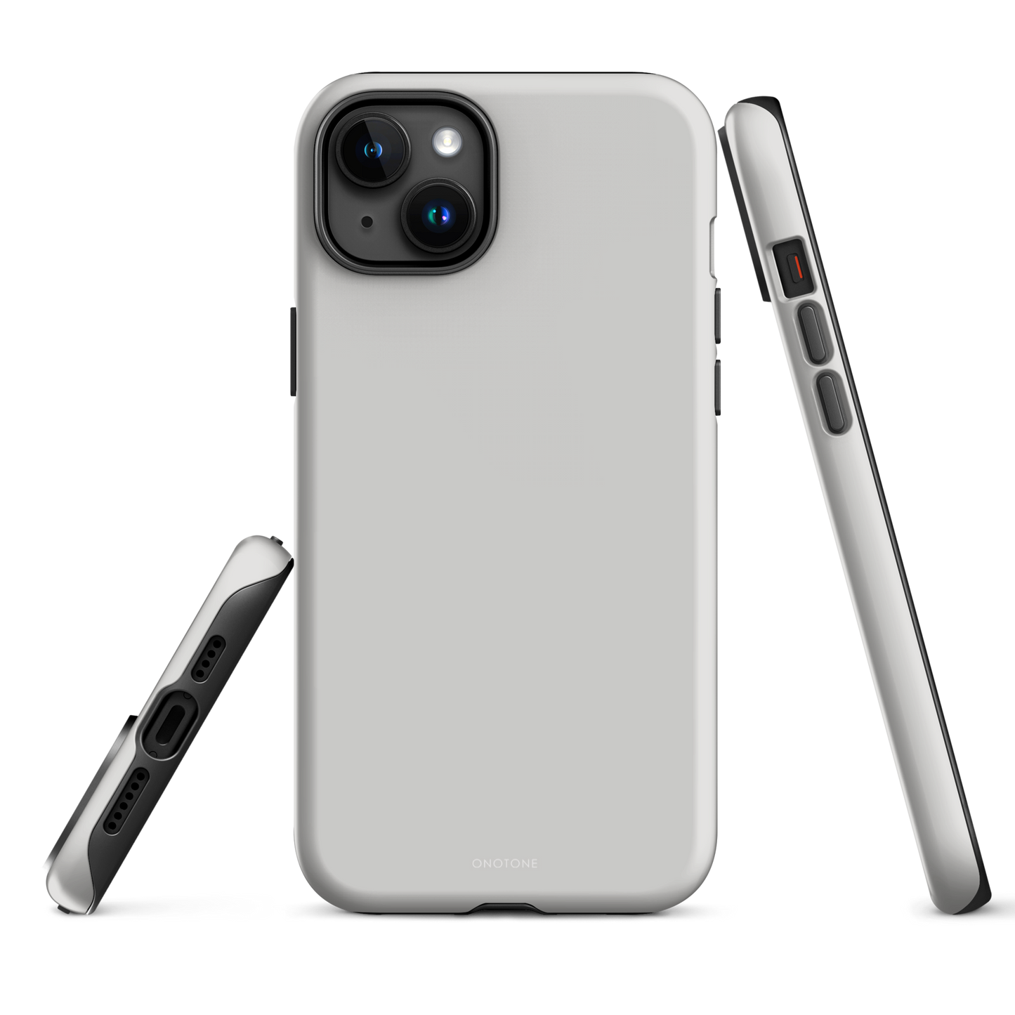 GRAY MINIMALIST IPHONE® CASE - PANTONE® COOL GRAY 1