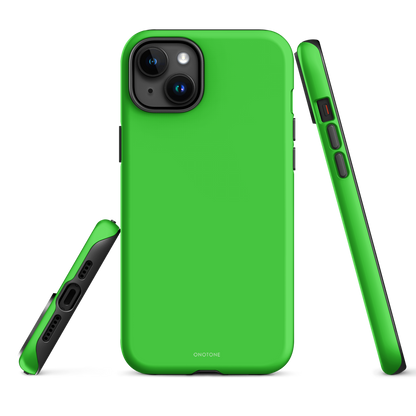 Neon Green iPhone Case - Pantone 802