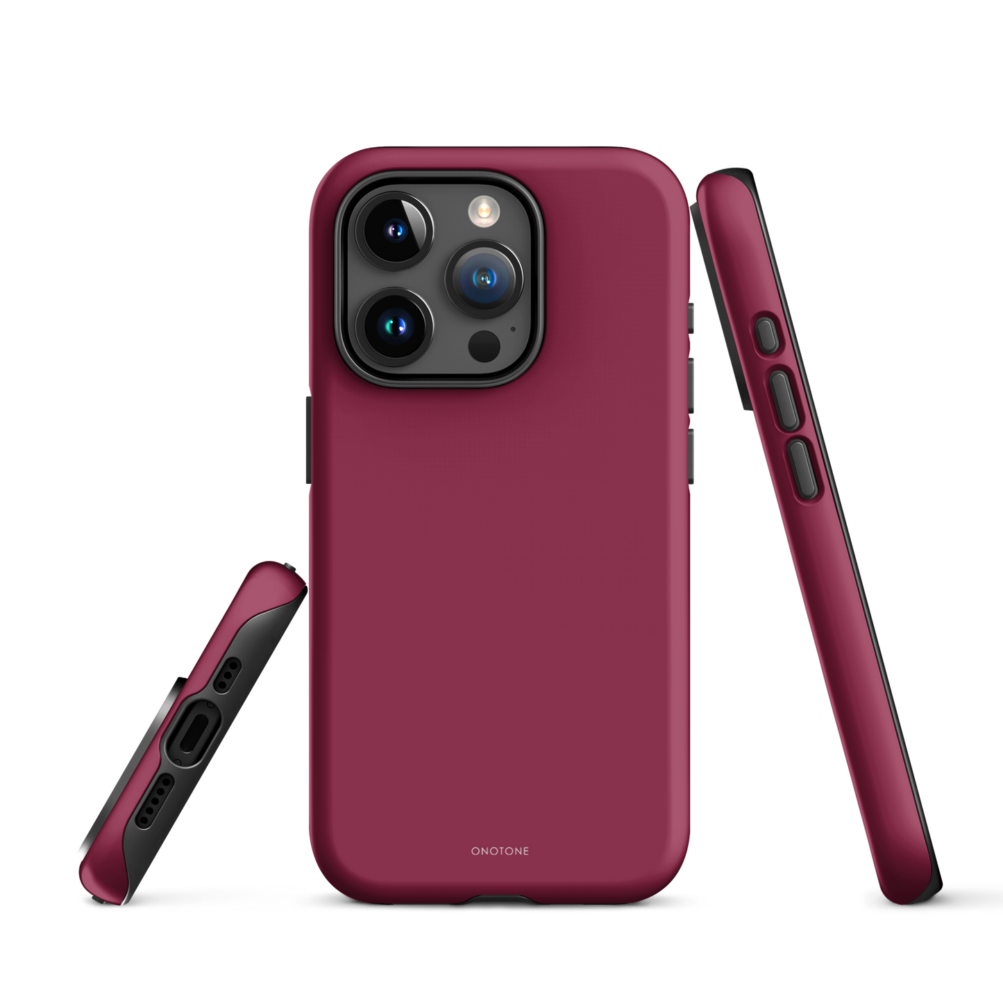 Solid Color red iPhone® Case - Pantone® 208