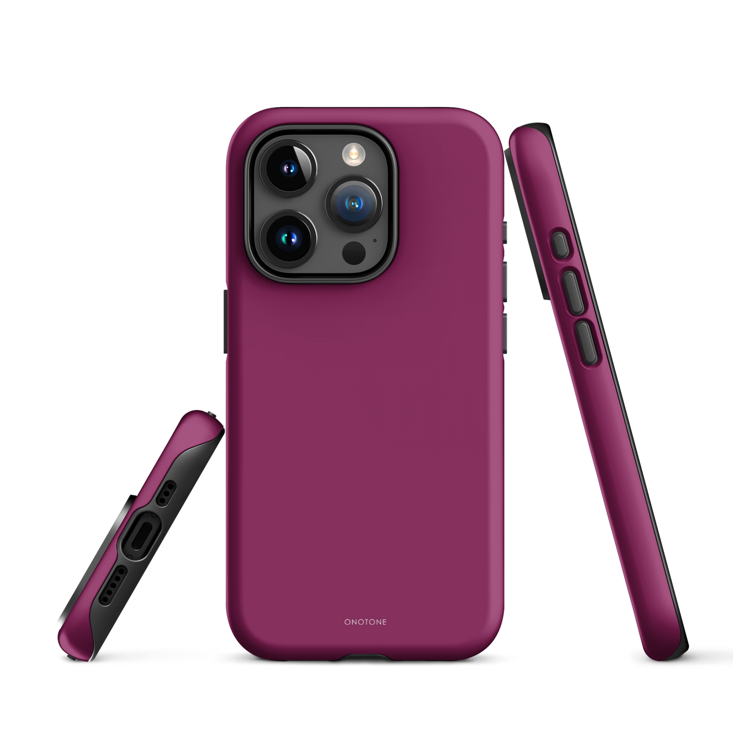 Solid Color purple iPhone® Case - Pantone® 235