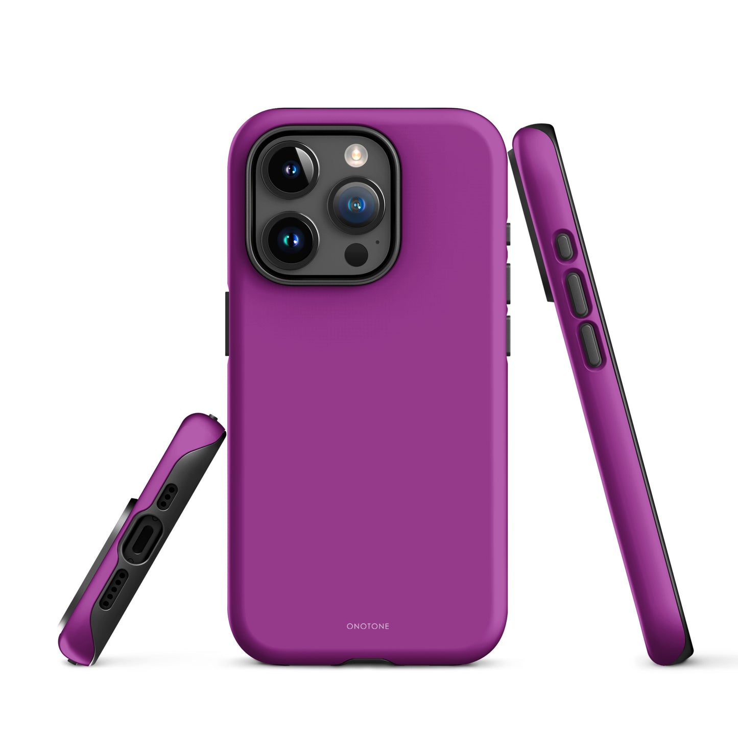 Solid Color purple iPhone® Case - Pantone® 254