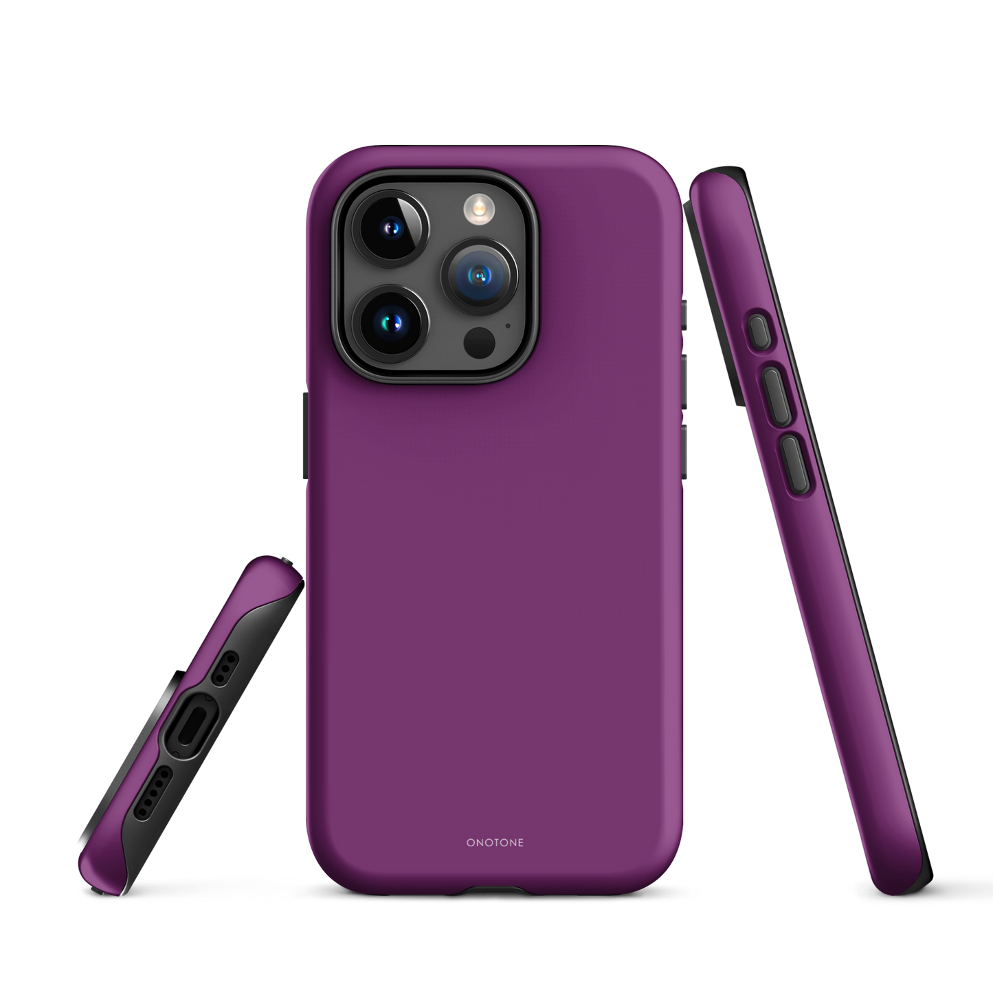 Solid Color purple iPhone® Case - Pantone® 255