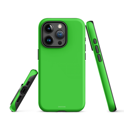 Neon Green iPhone Case - Pantone 802