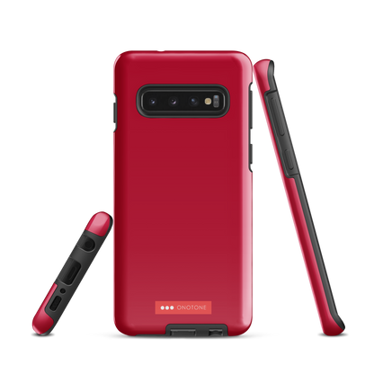 Solid Color Dark Red Samsung Galaxy Case - Pantone® 200